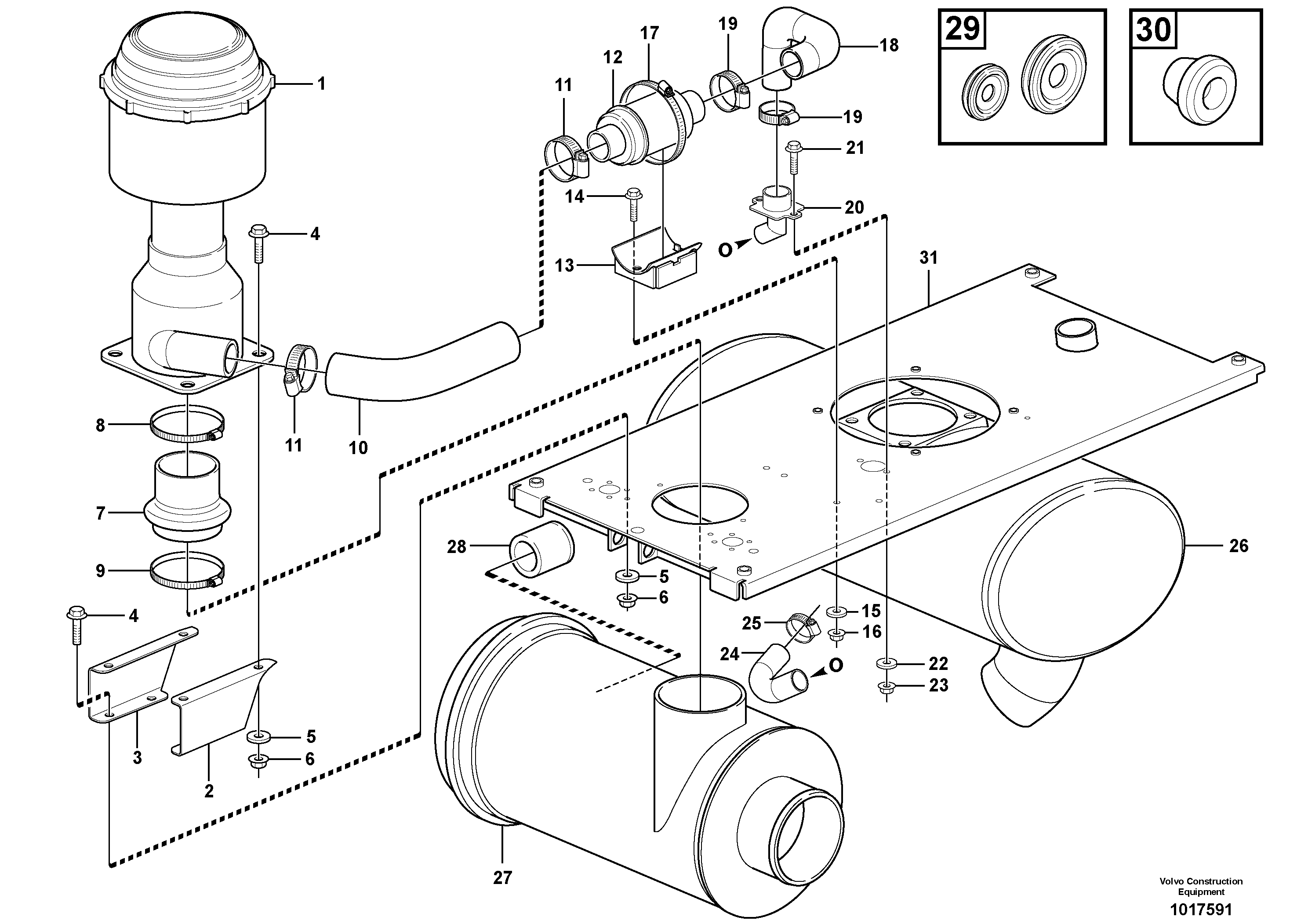 Adapter Kit VOE11417481 VOLVO