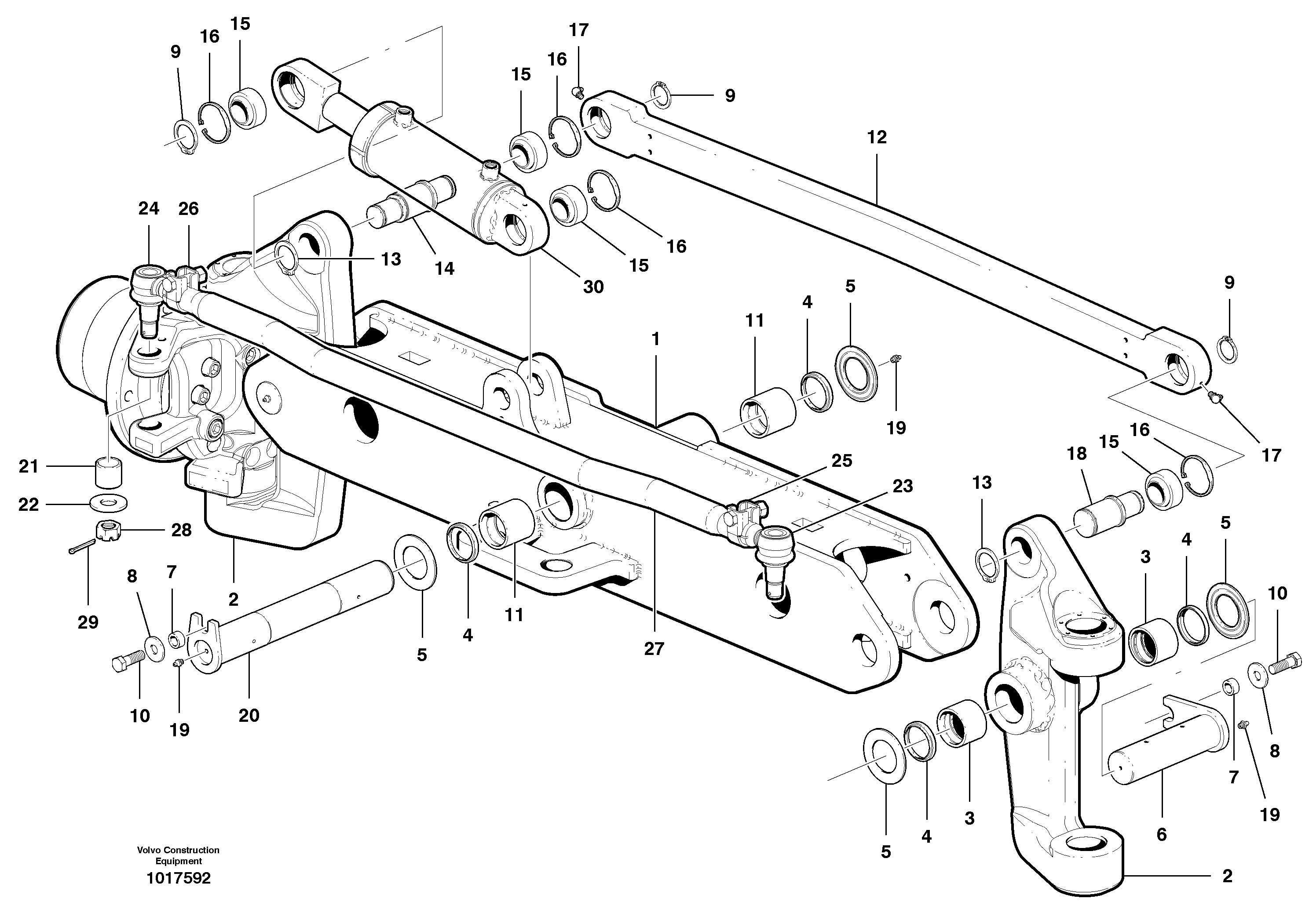 Piston pump VOE990254 VOLVO