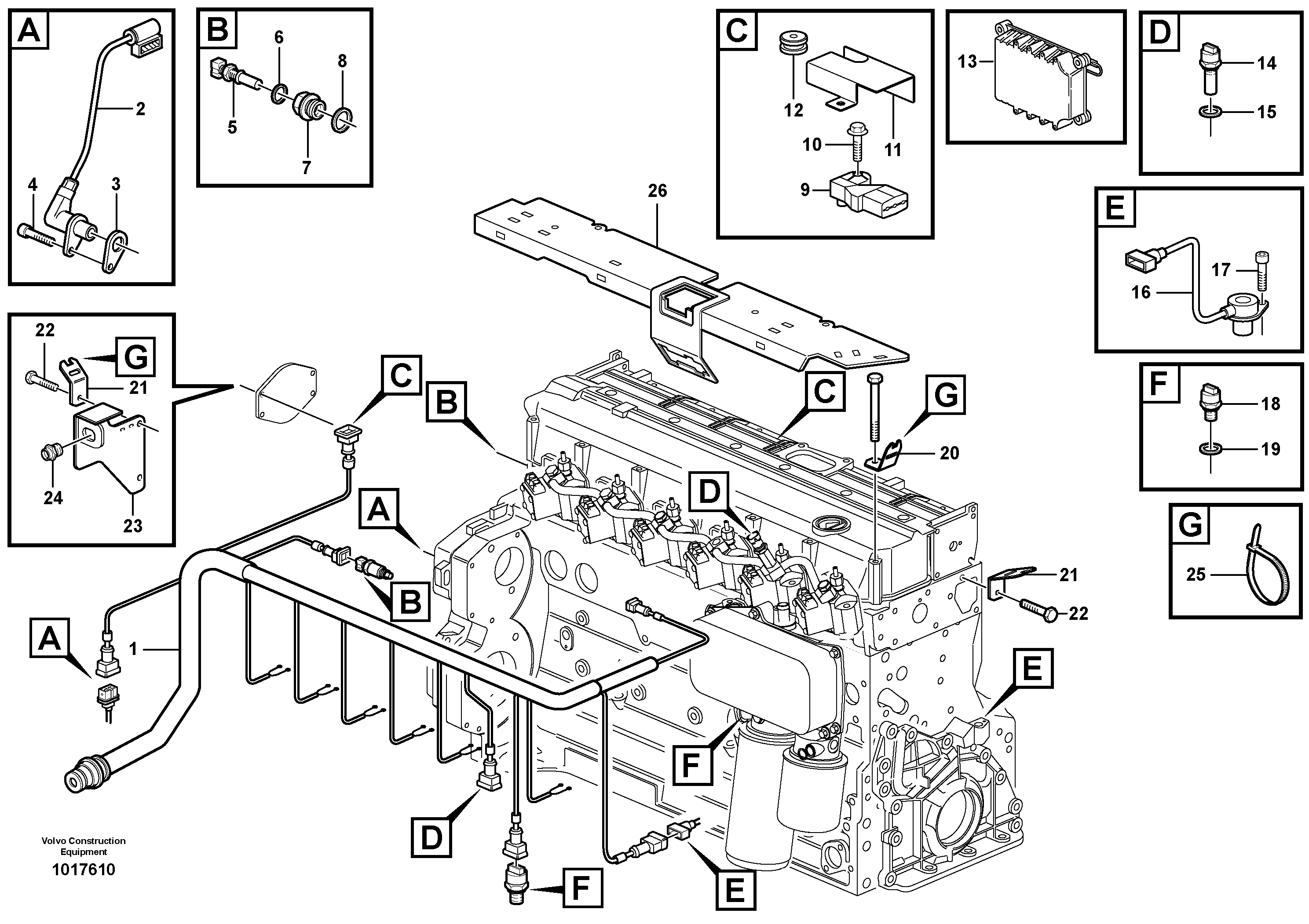 Cover Plate VOE20715330 VOLVO