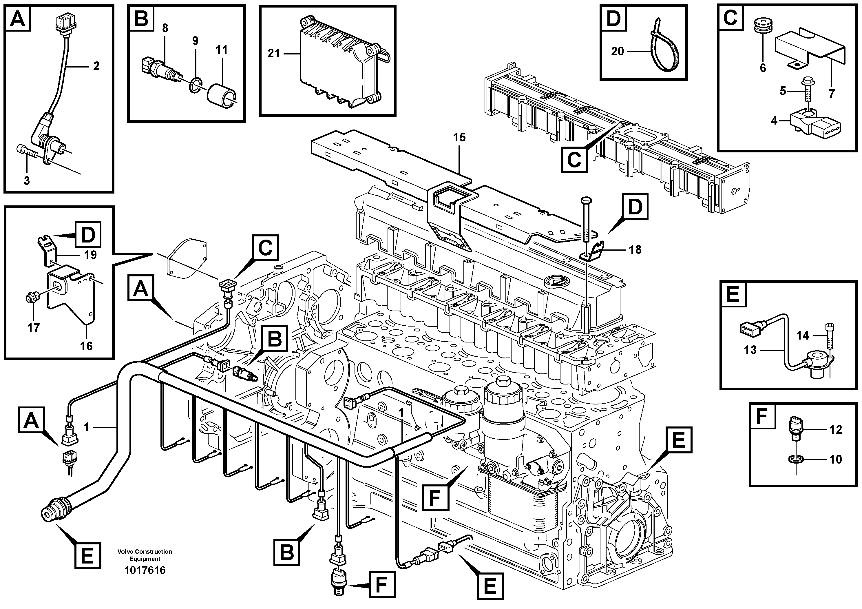 Bracket VOE50482771 VOLVO