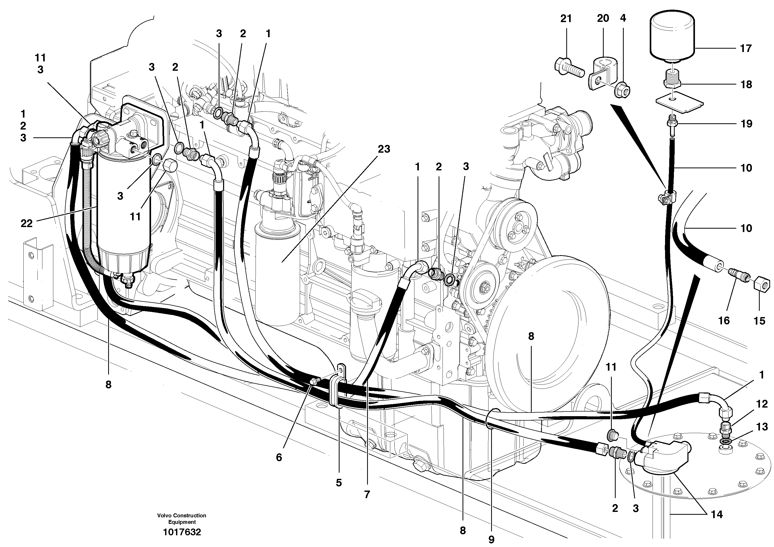 Clutch Flange VOE12736437 VOLVO