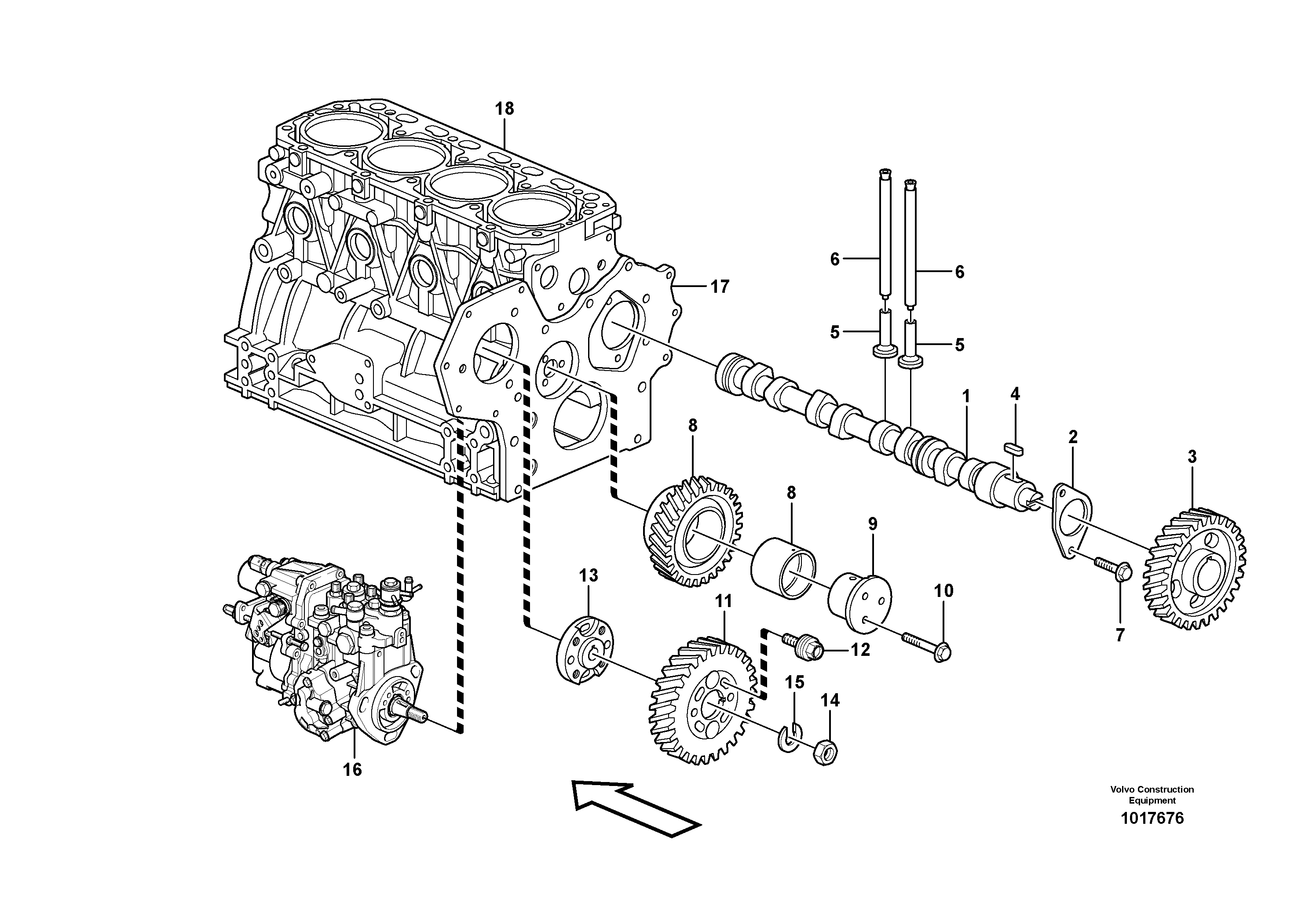 Reading Lamp VOE11714644 VOLVO