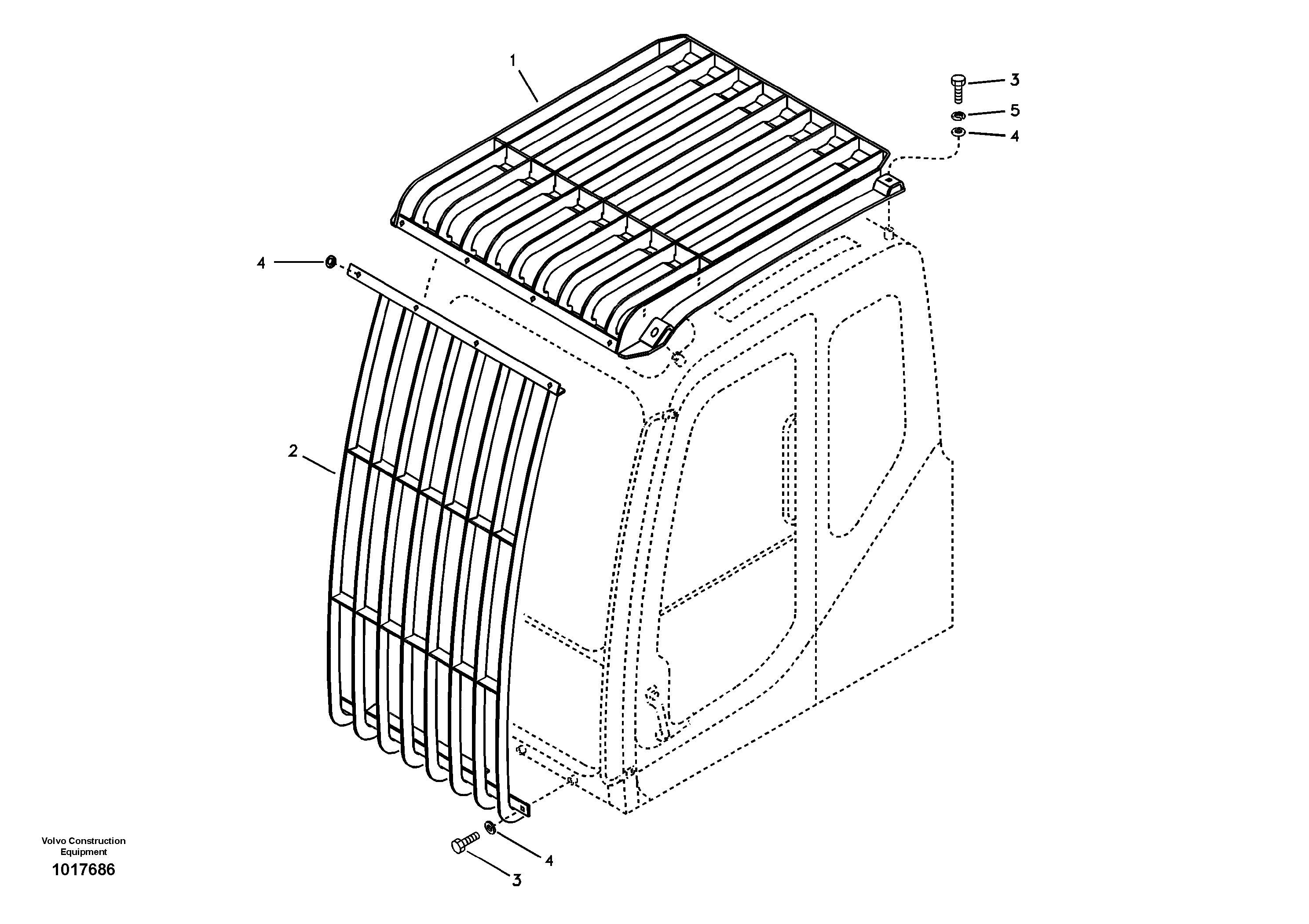 Disc wheel - ET 40 RM/VOE14536379 VOLVO