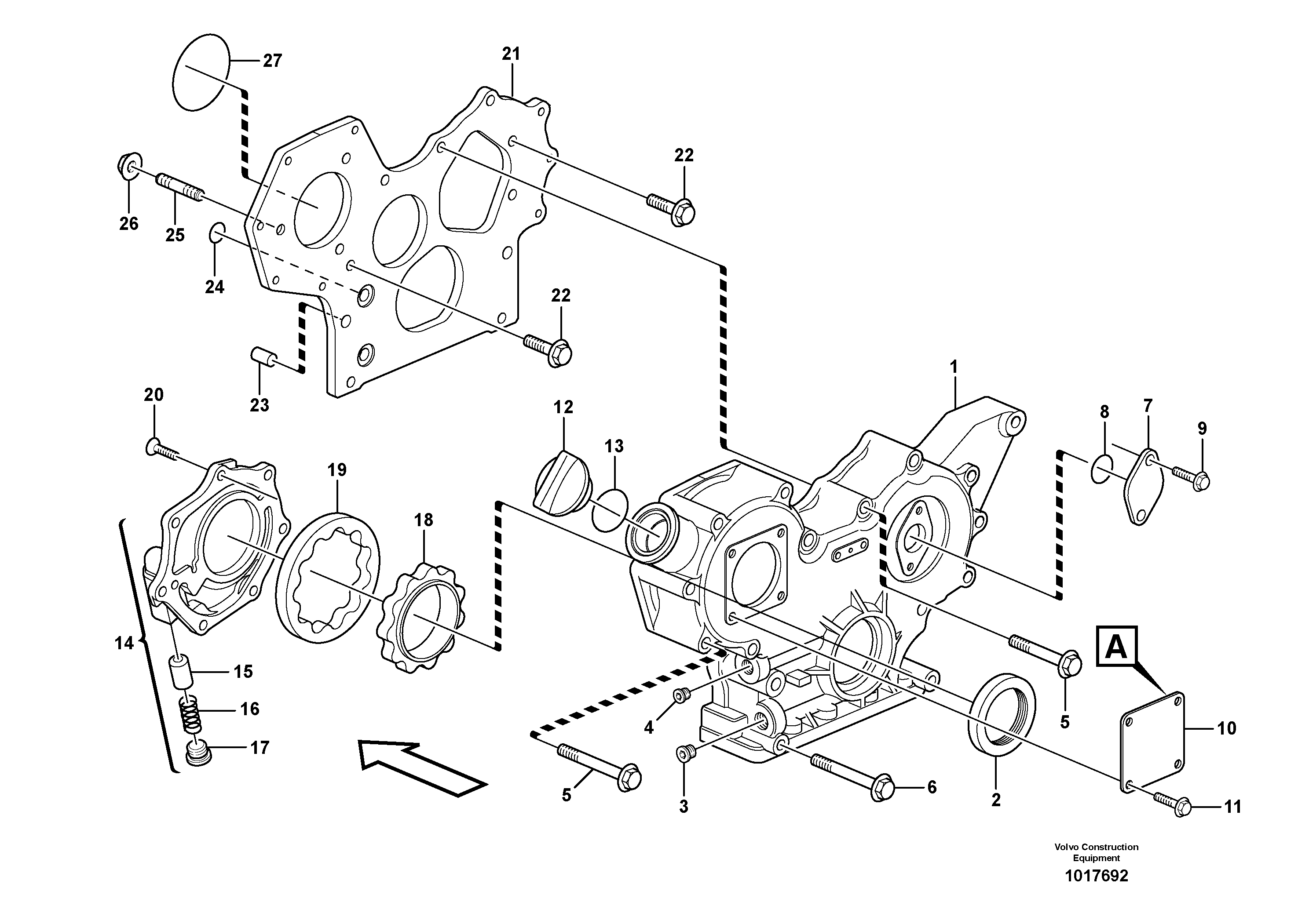 Quick attachment VOE17410568 VOLVO