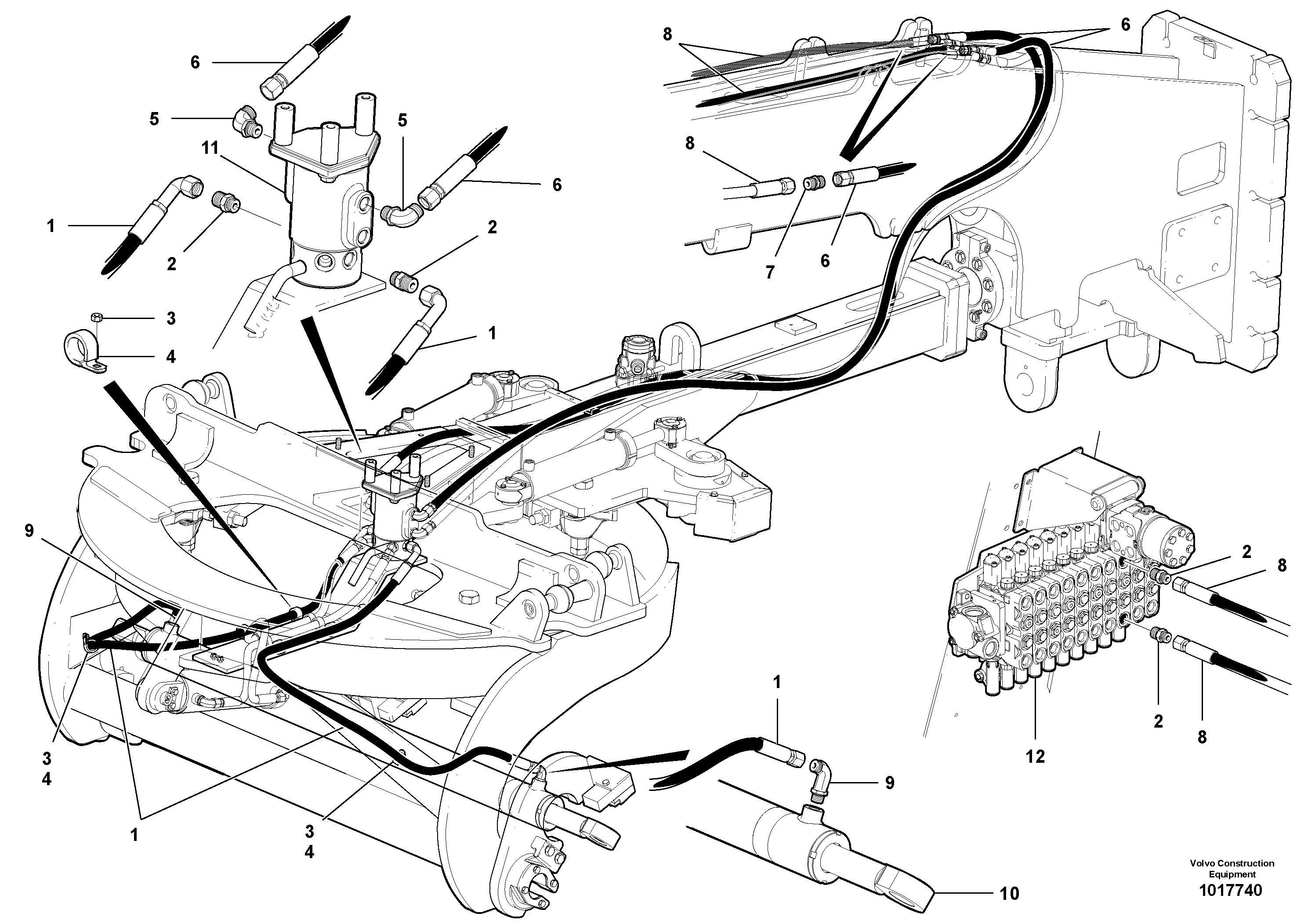 Water pump ger VOE936912 VOLVO