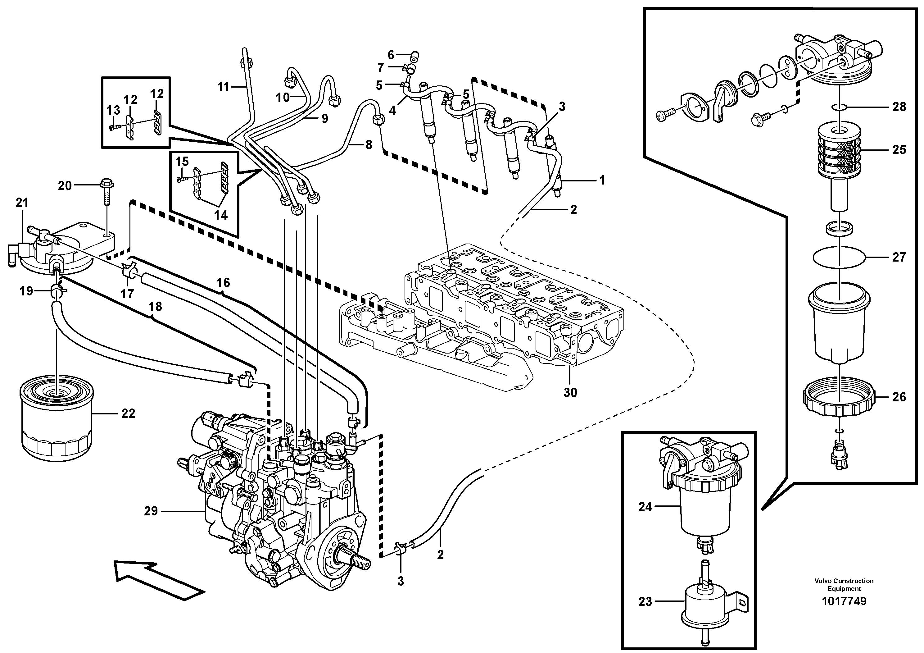 Prop Sft Brake VOE11715337 VOLVO