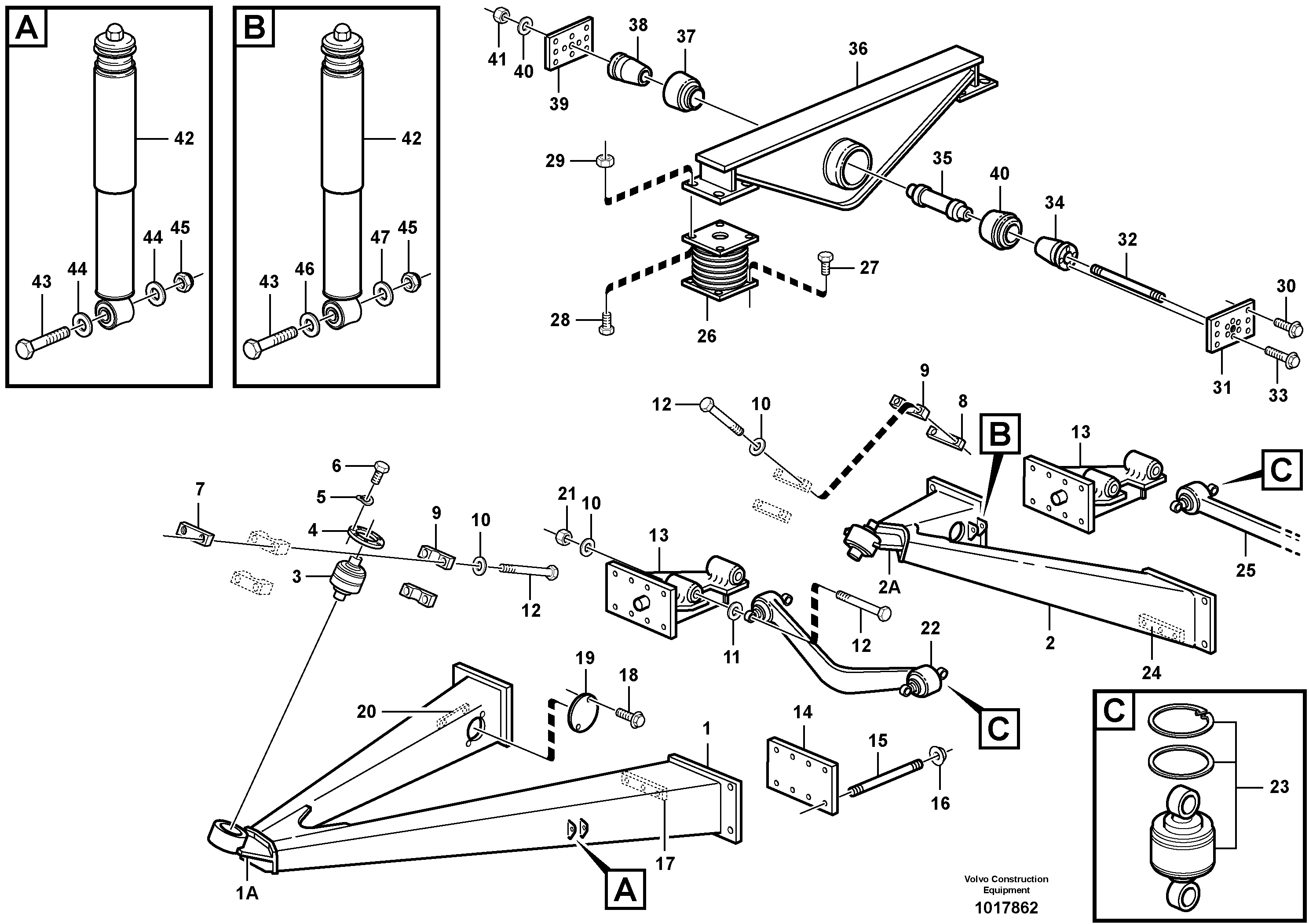 Stairs VOE11052293 VOLVO