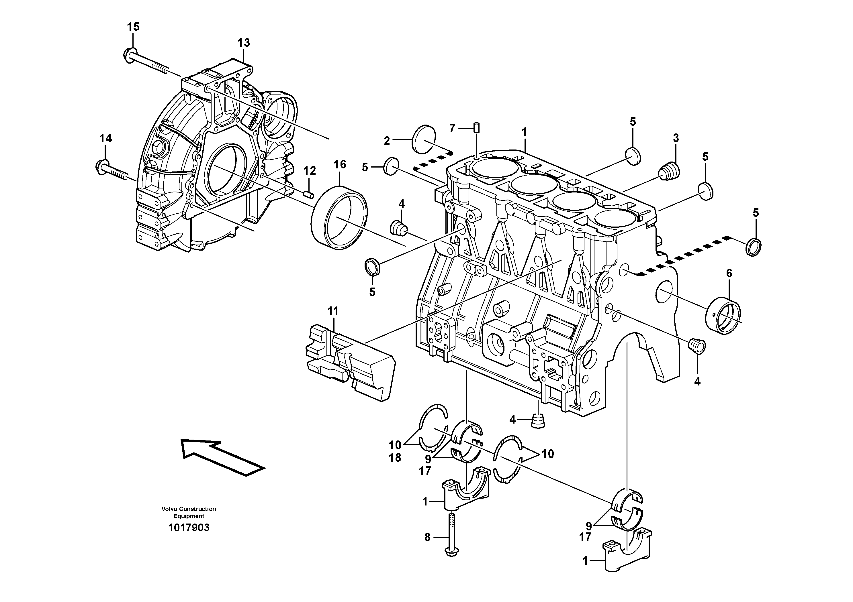 Cover Sleeve VOE11714726 VOLVO