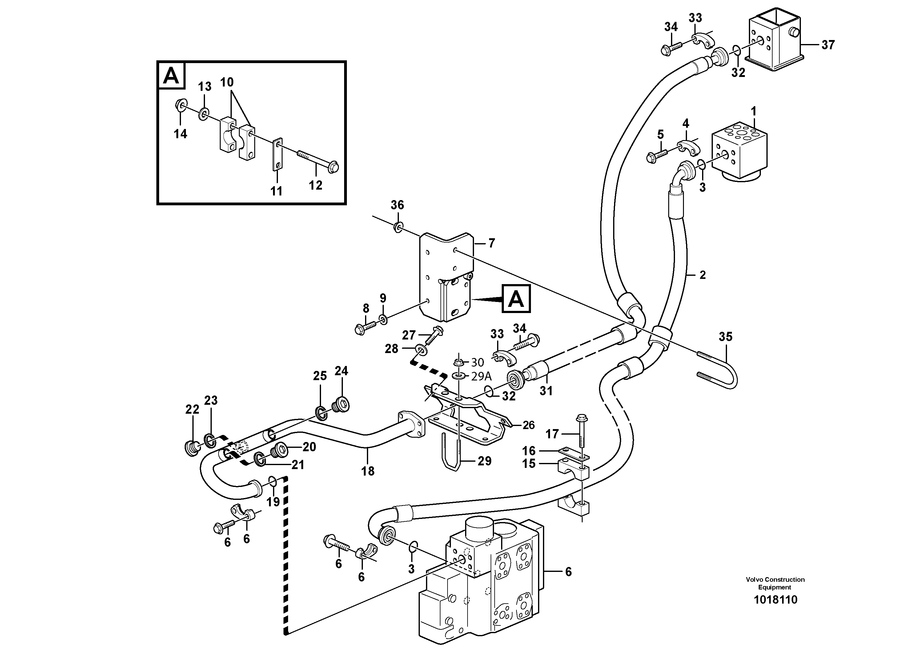 Timing gear casing VOE15059489 VOLVO