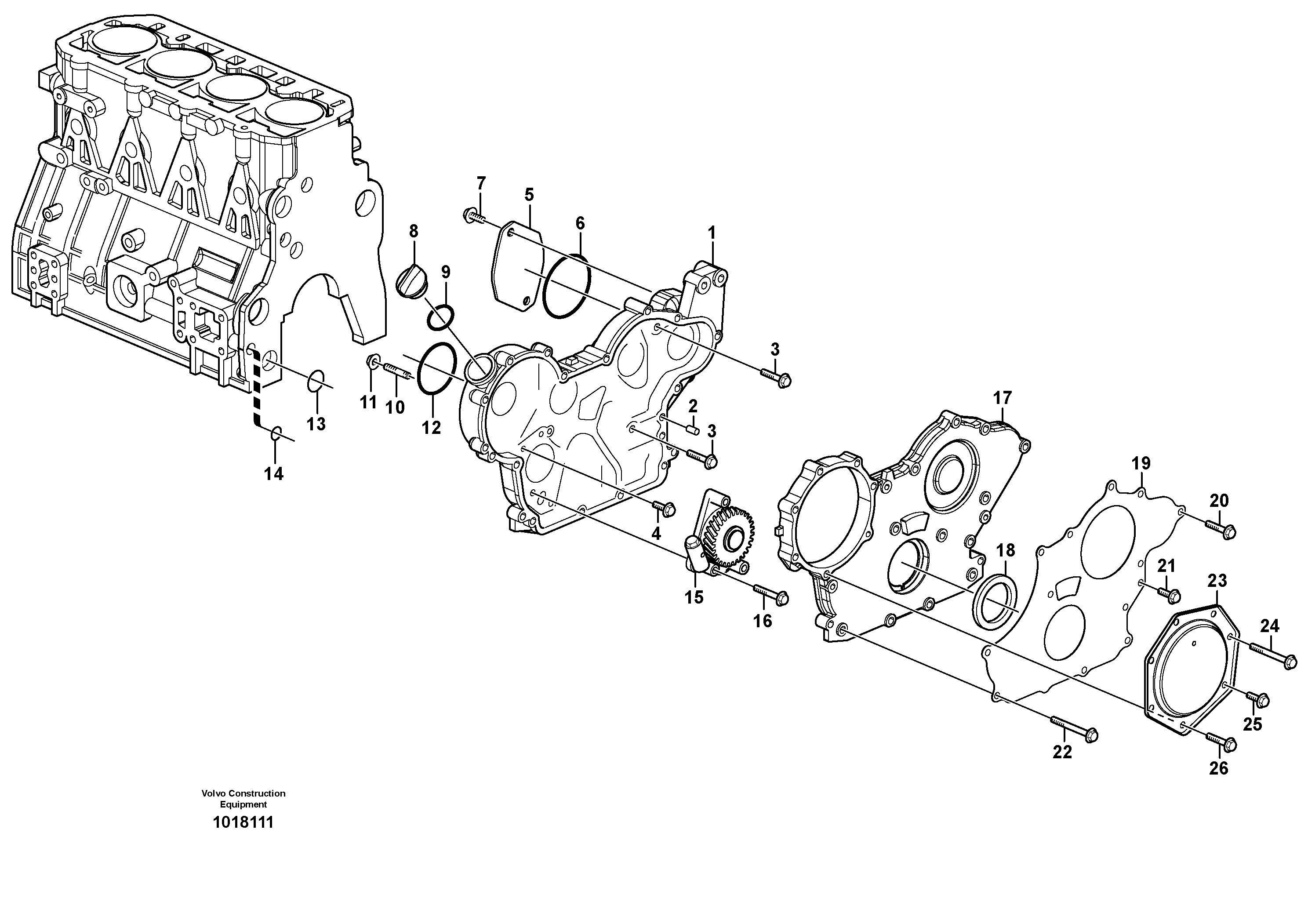 Ac-compressor inst. VOE11714751 VOLVO