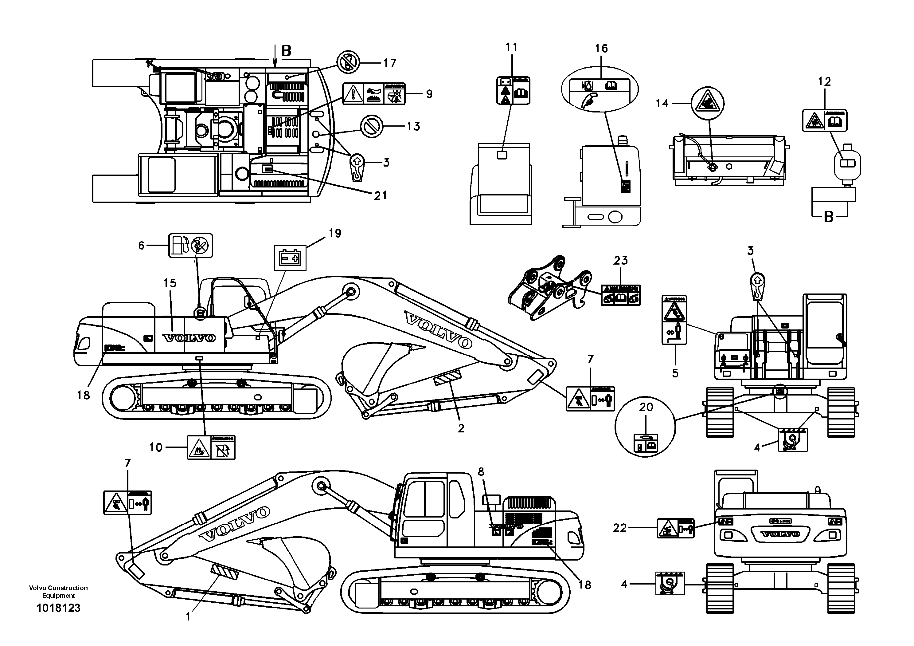 Cylinder Block VOE14538989 VOLVO