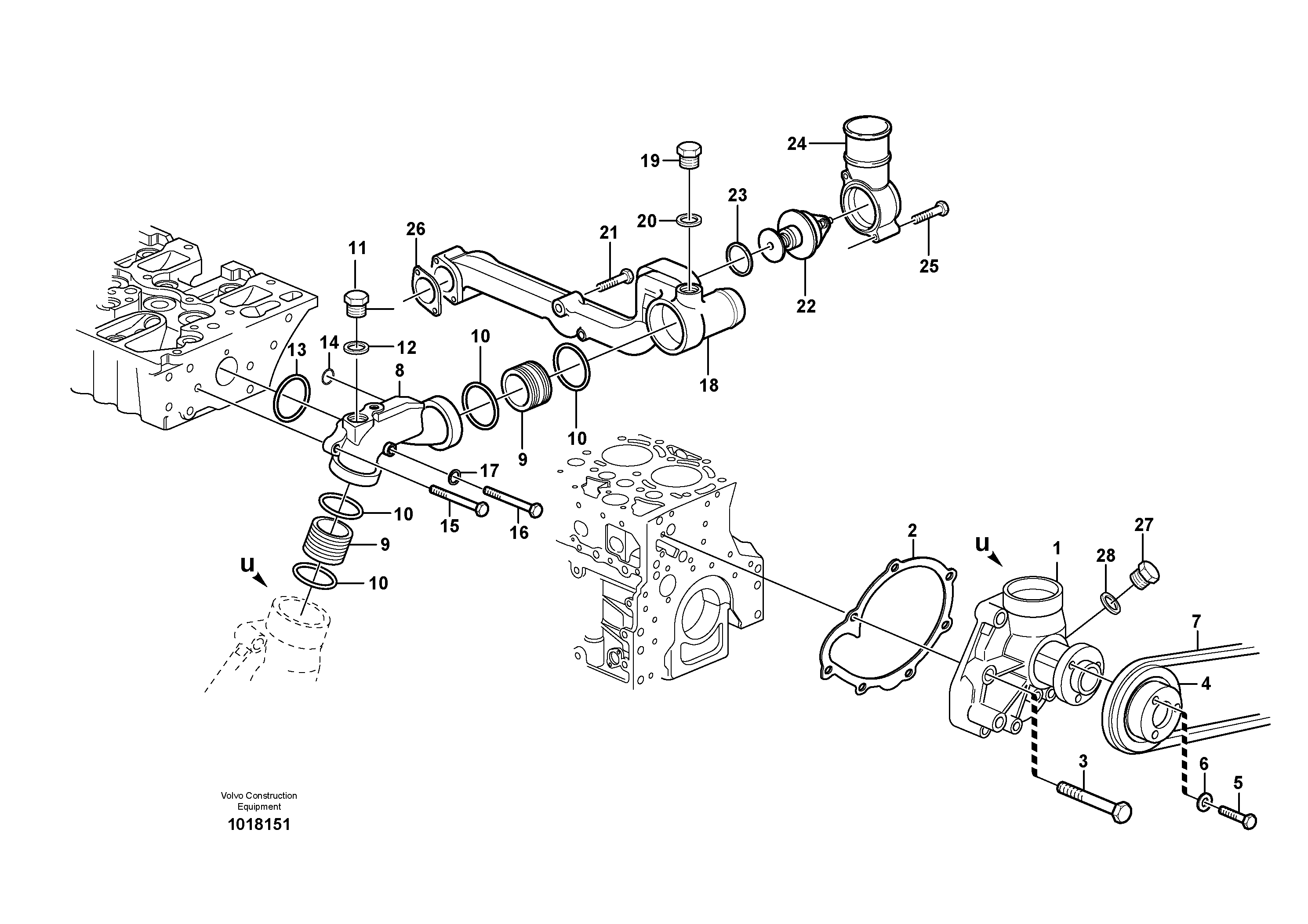 Snap Ring VOE20483478 VOLVO