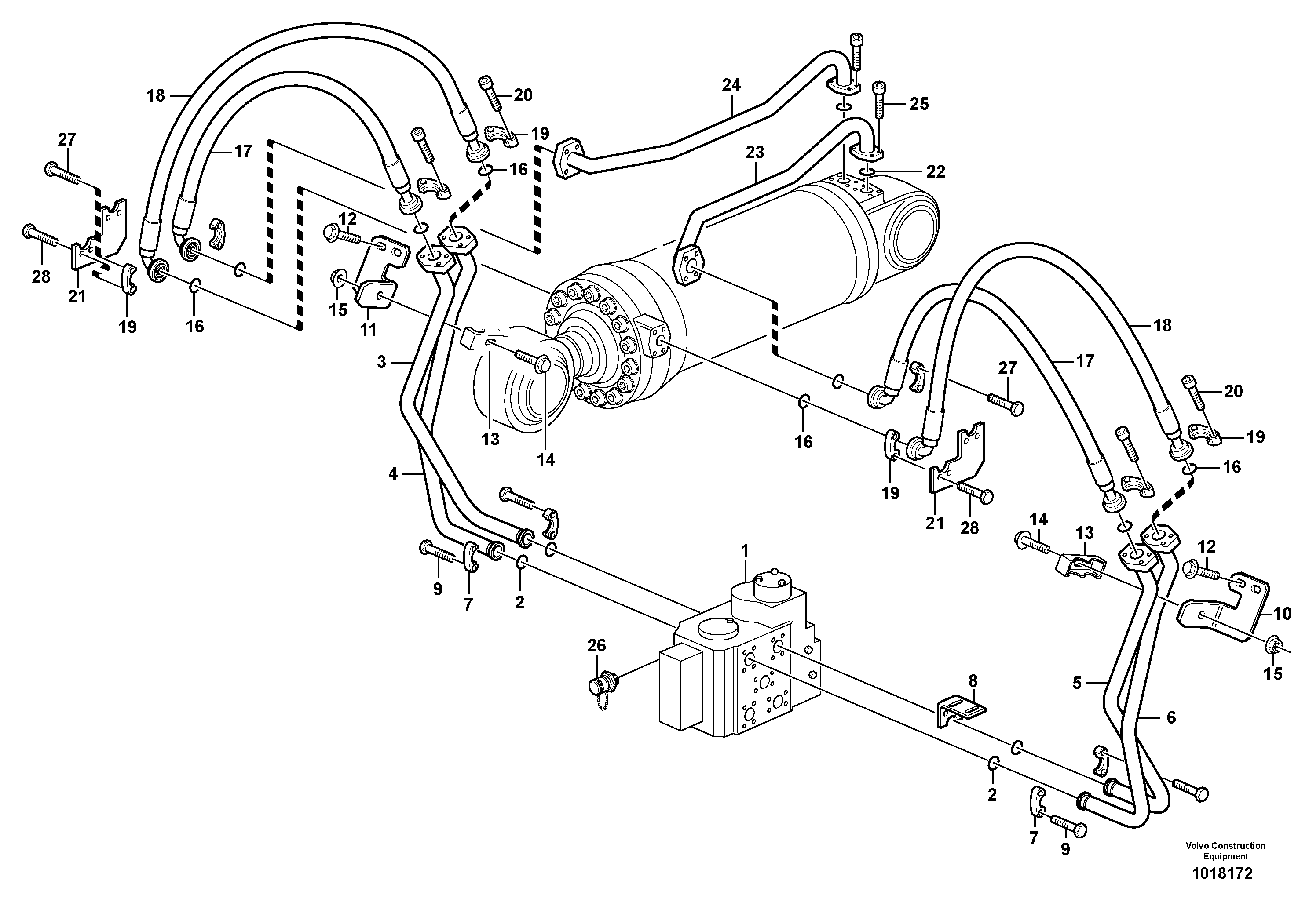 Hip Belt VOE11108339 VOLVO