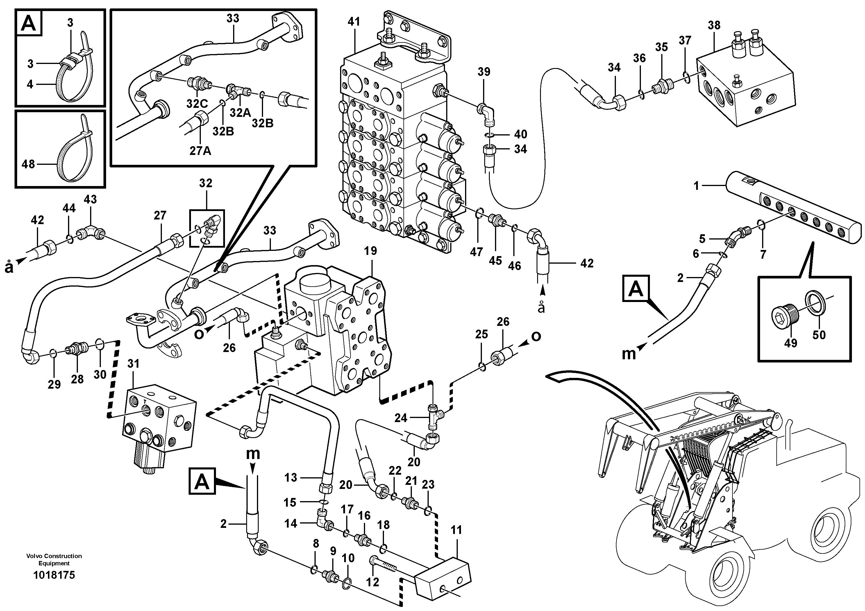 Timing gear casing VOE11173291 VOLVO