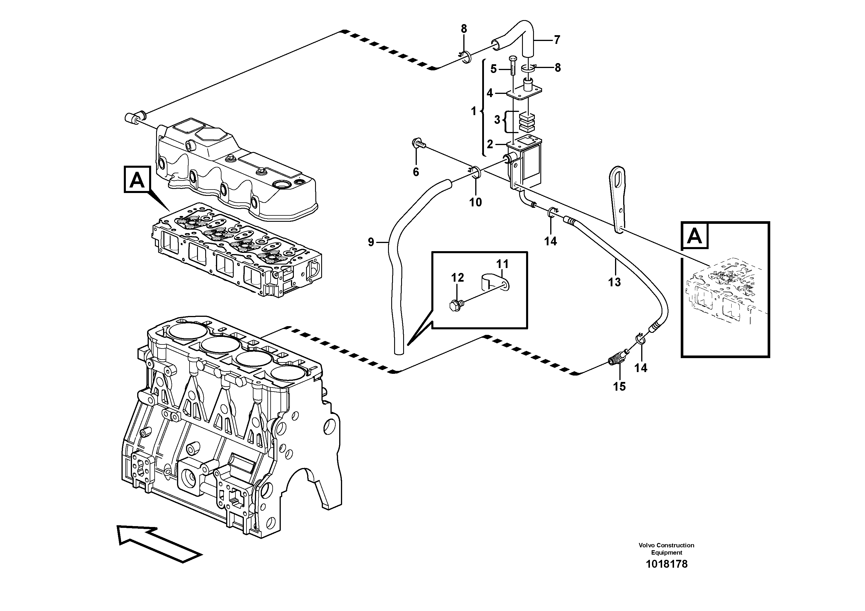 Промежуточная шестерня VOE11714822 VOLVO