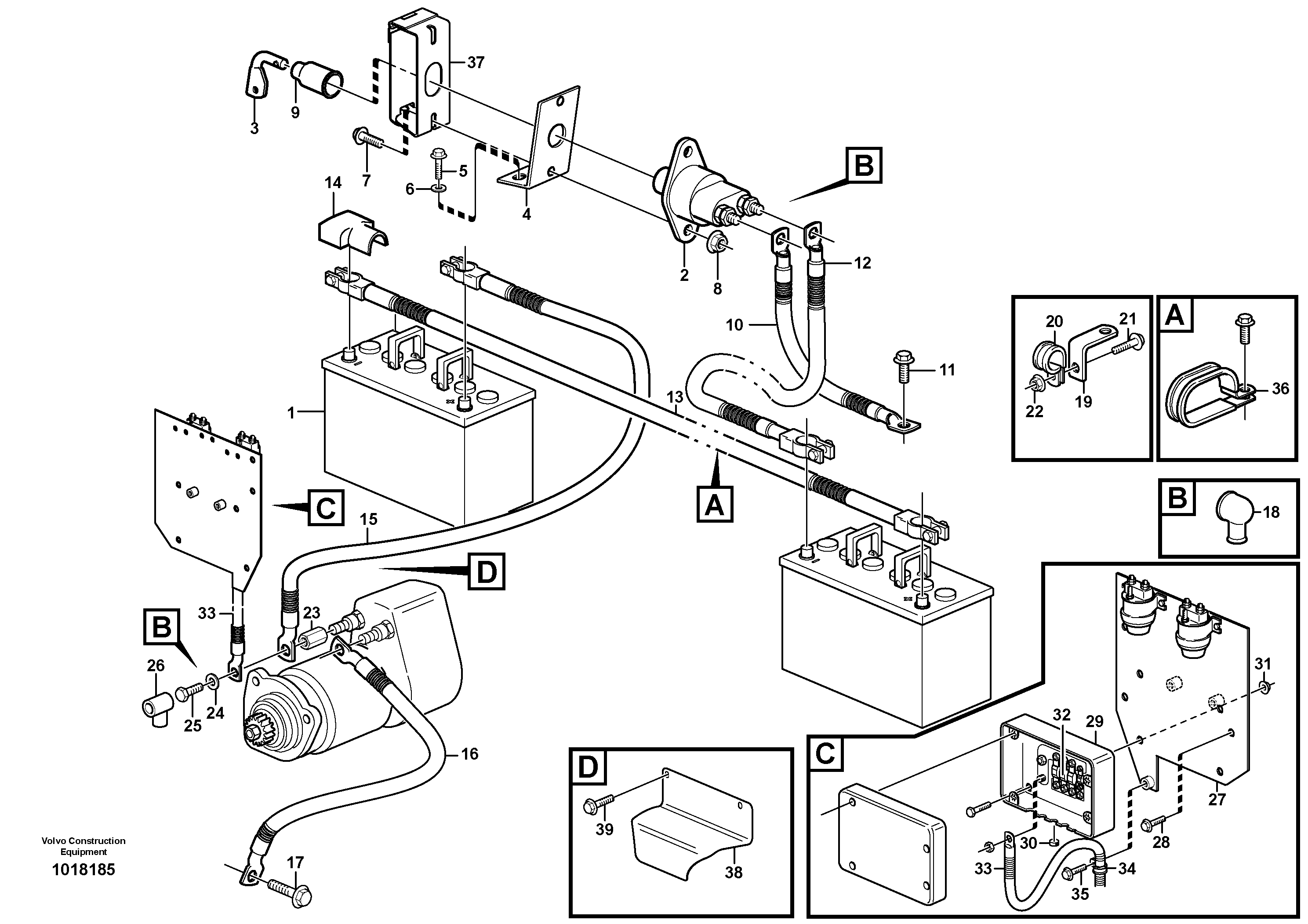 Brush Bearing VOE11100715 VOLVO