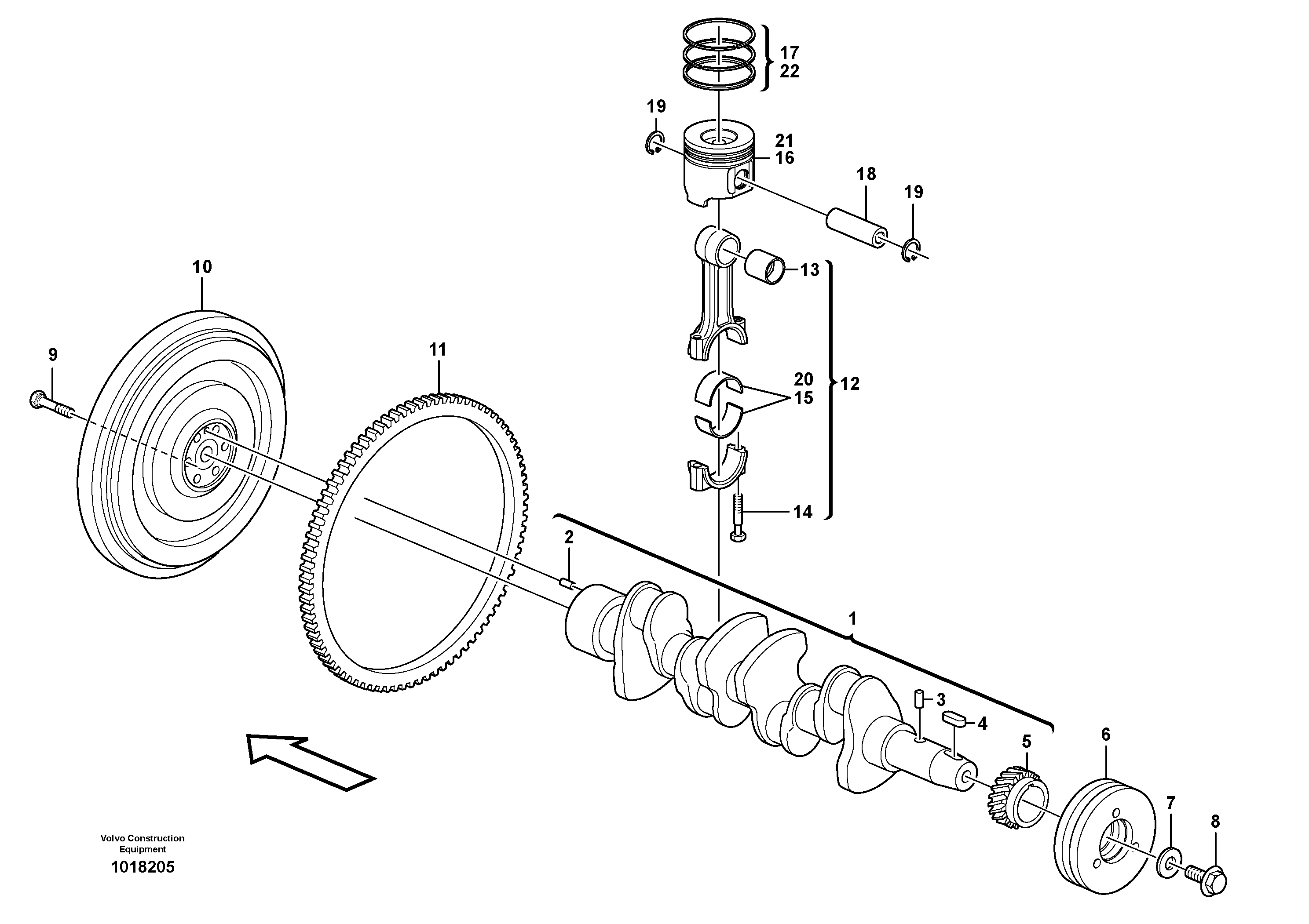 Fuse holder VOE11714844 VOLVO