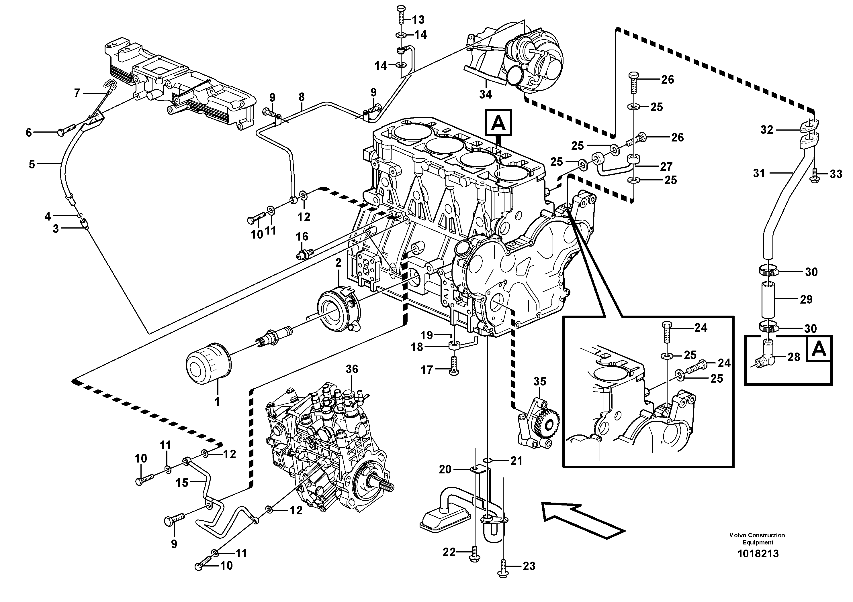 Rubber Ring VOE11714902 VOLVO