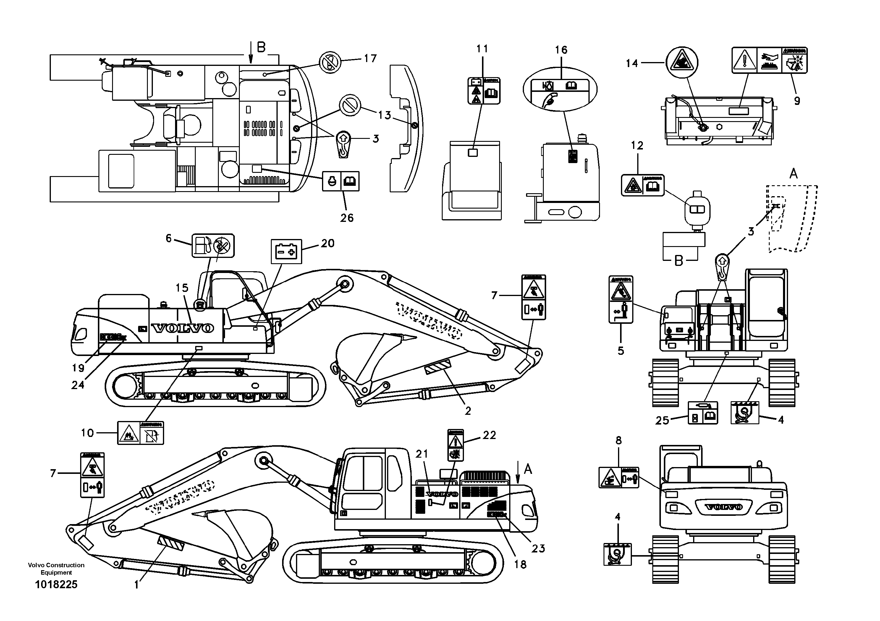 Cylinder Block VOE14565018 VOLVO