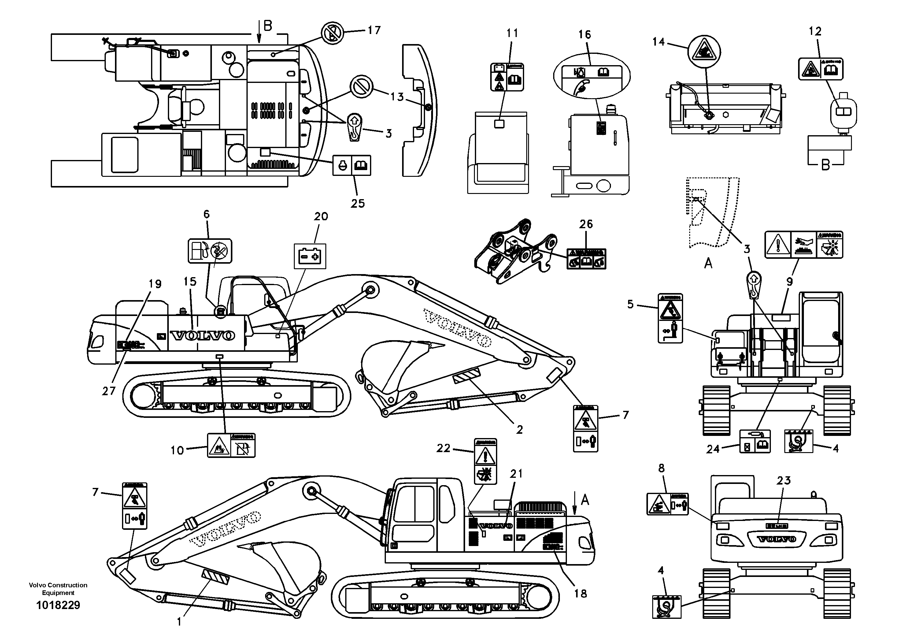 Cylinder Block VOE14522938 VOLVO