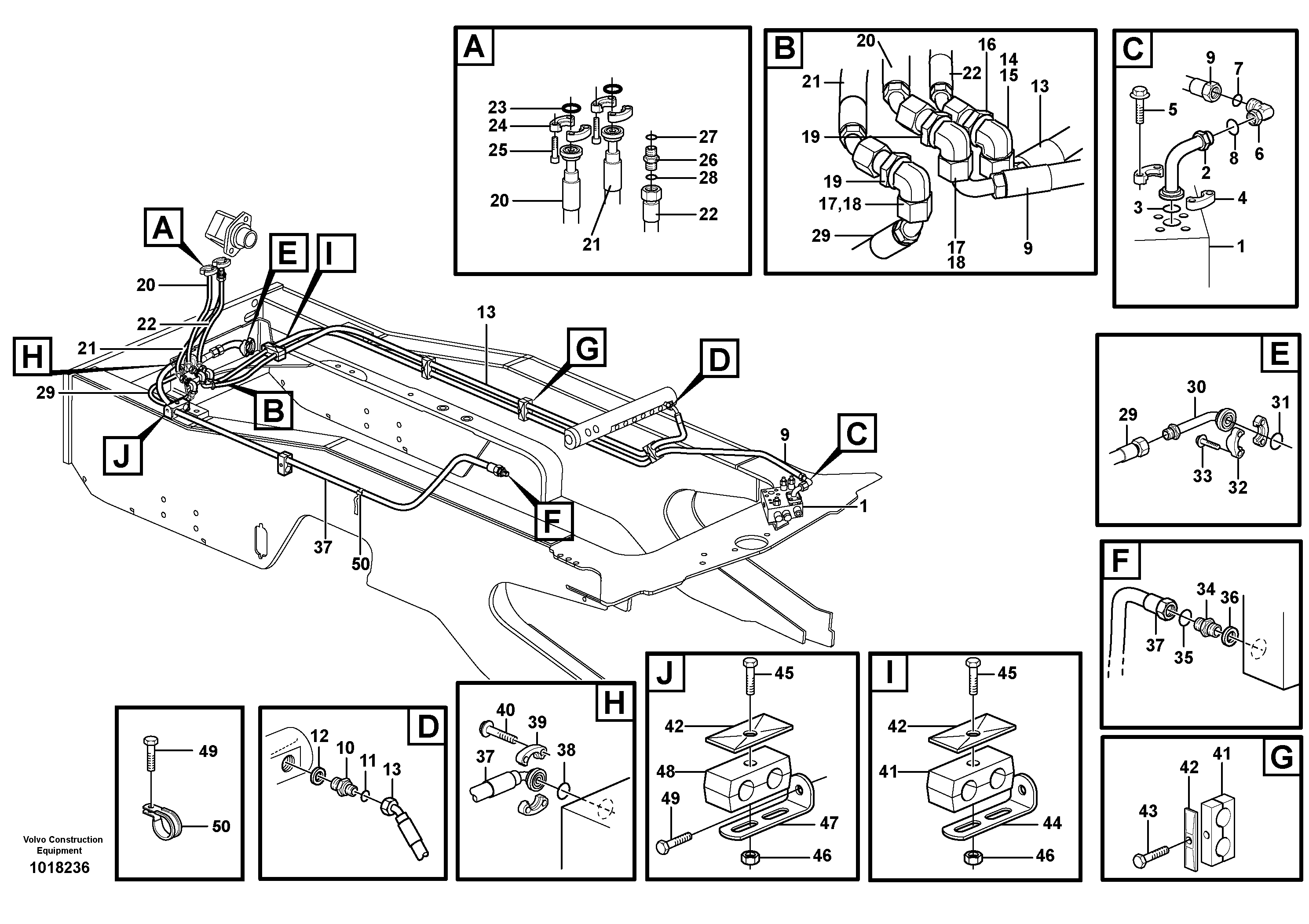 Timing gear casing VOE11445022 VOLVO