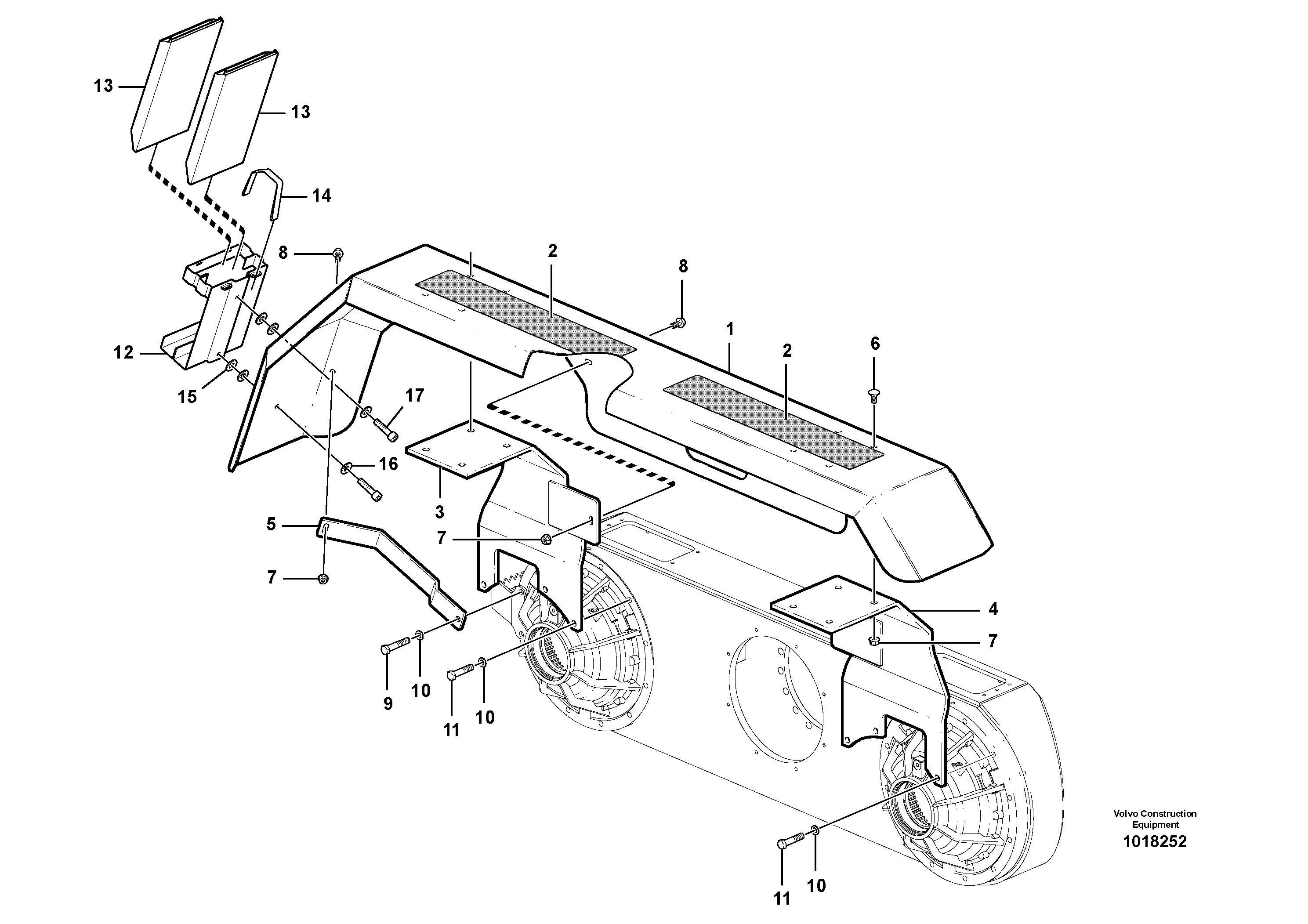 Shaft brake VOE15420222 VOLVO