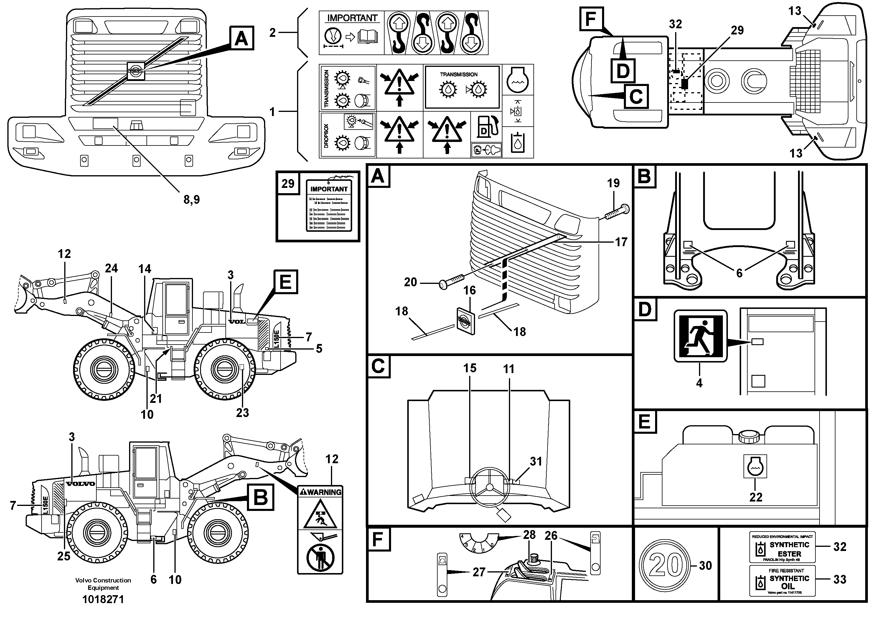 Cylinder Block VOE11181022 VOLVO