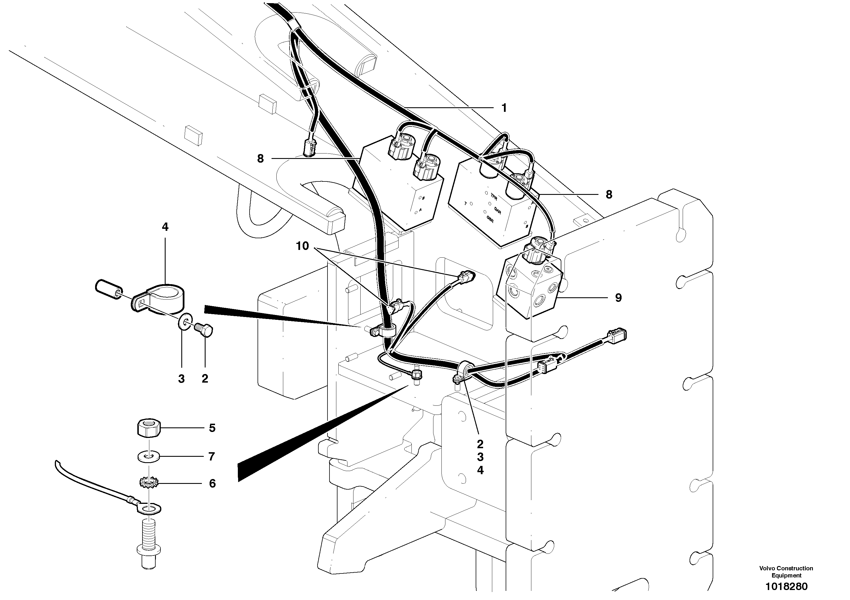 Support Leg VOE12747056 VOLVO