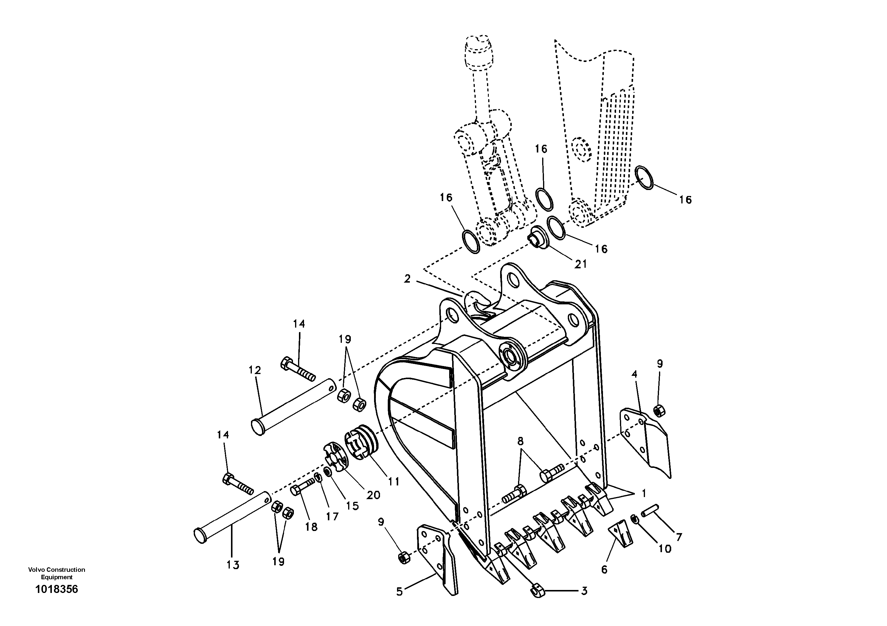 Relay,exhaust brake VOE14528355 VOLVO