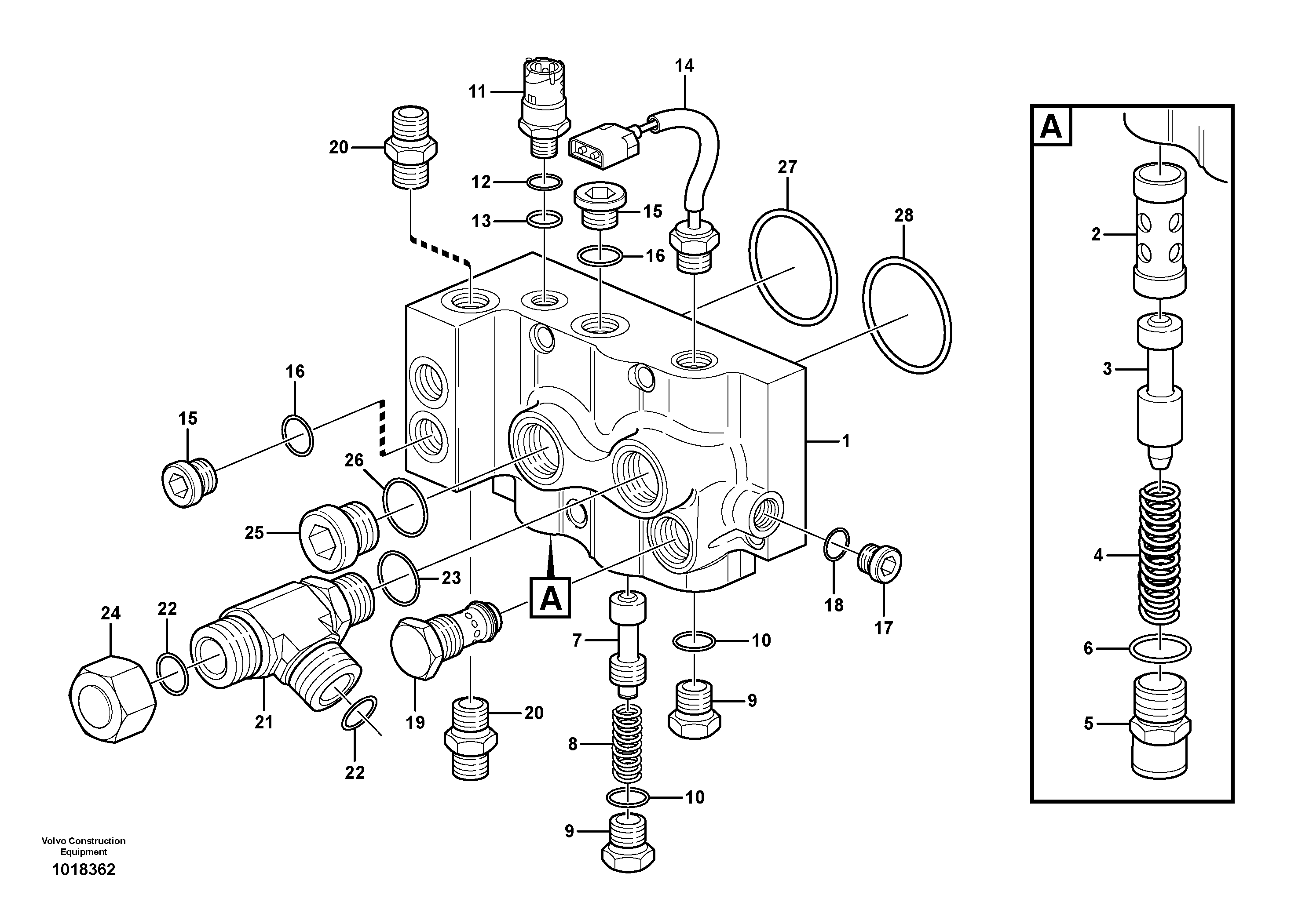 Flat Fuse VOE11037443 VOLVO
