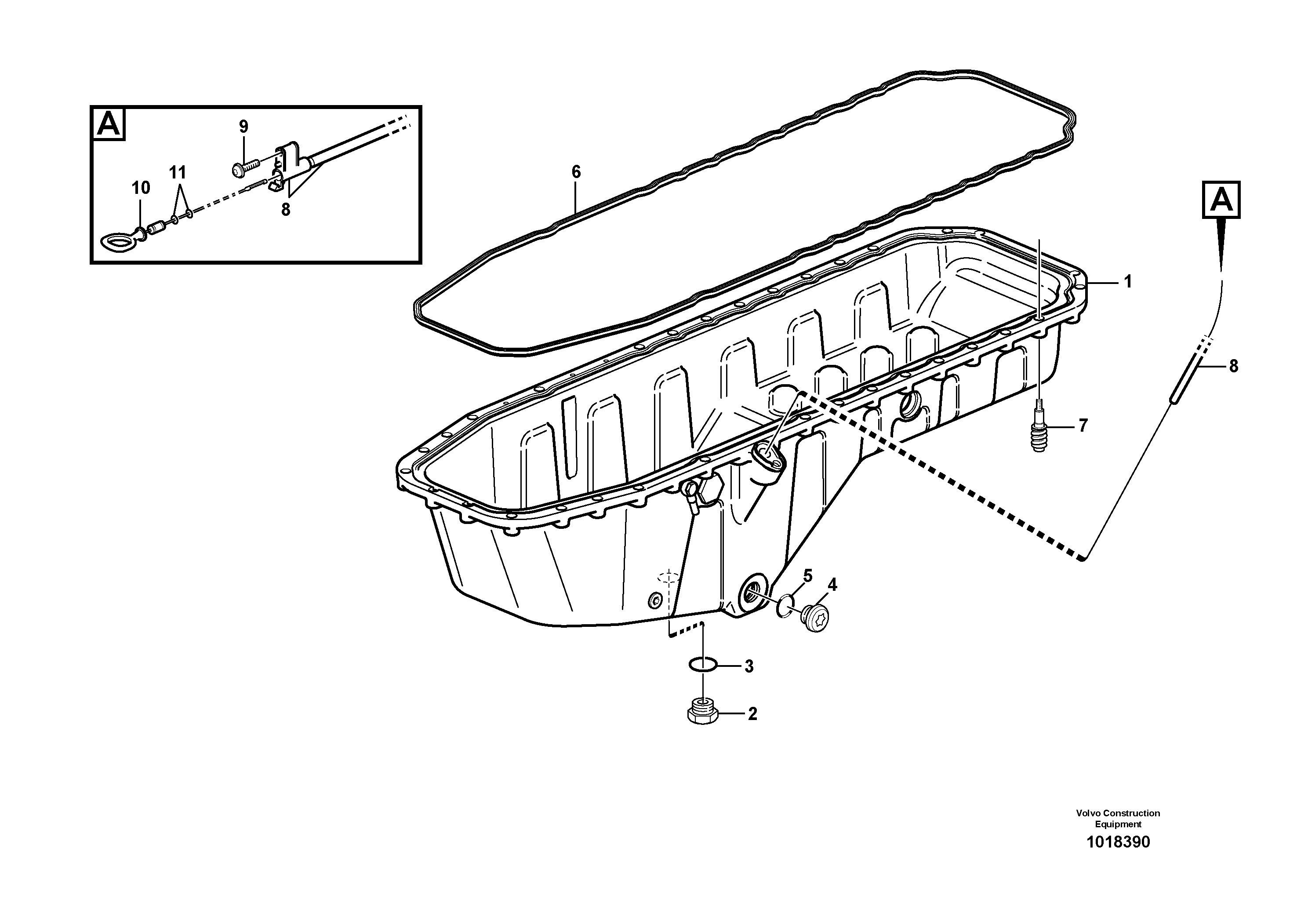 Relay, back-up lamp VOE11423480 VOLVO