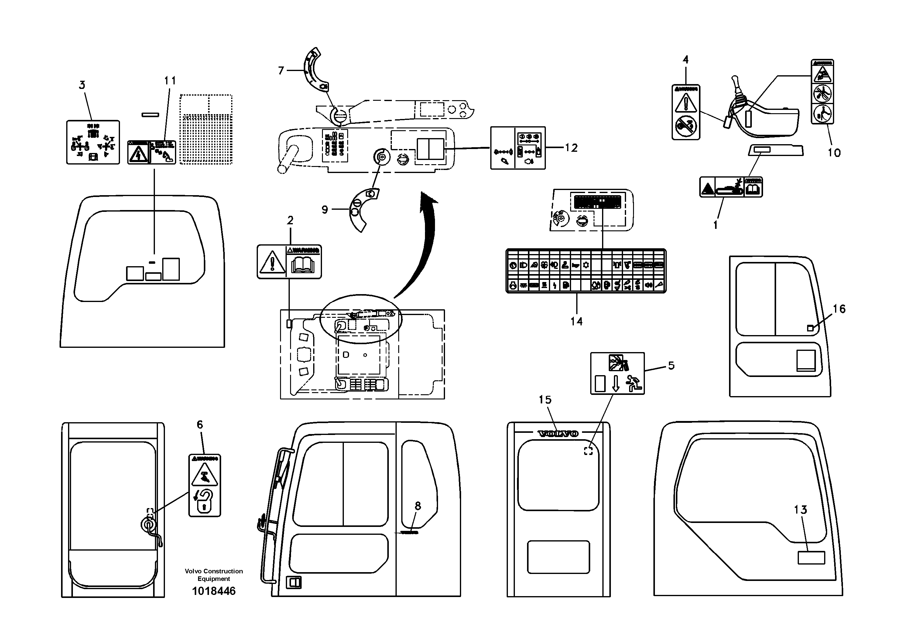 Decal VOE14539643 VOLVO