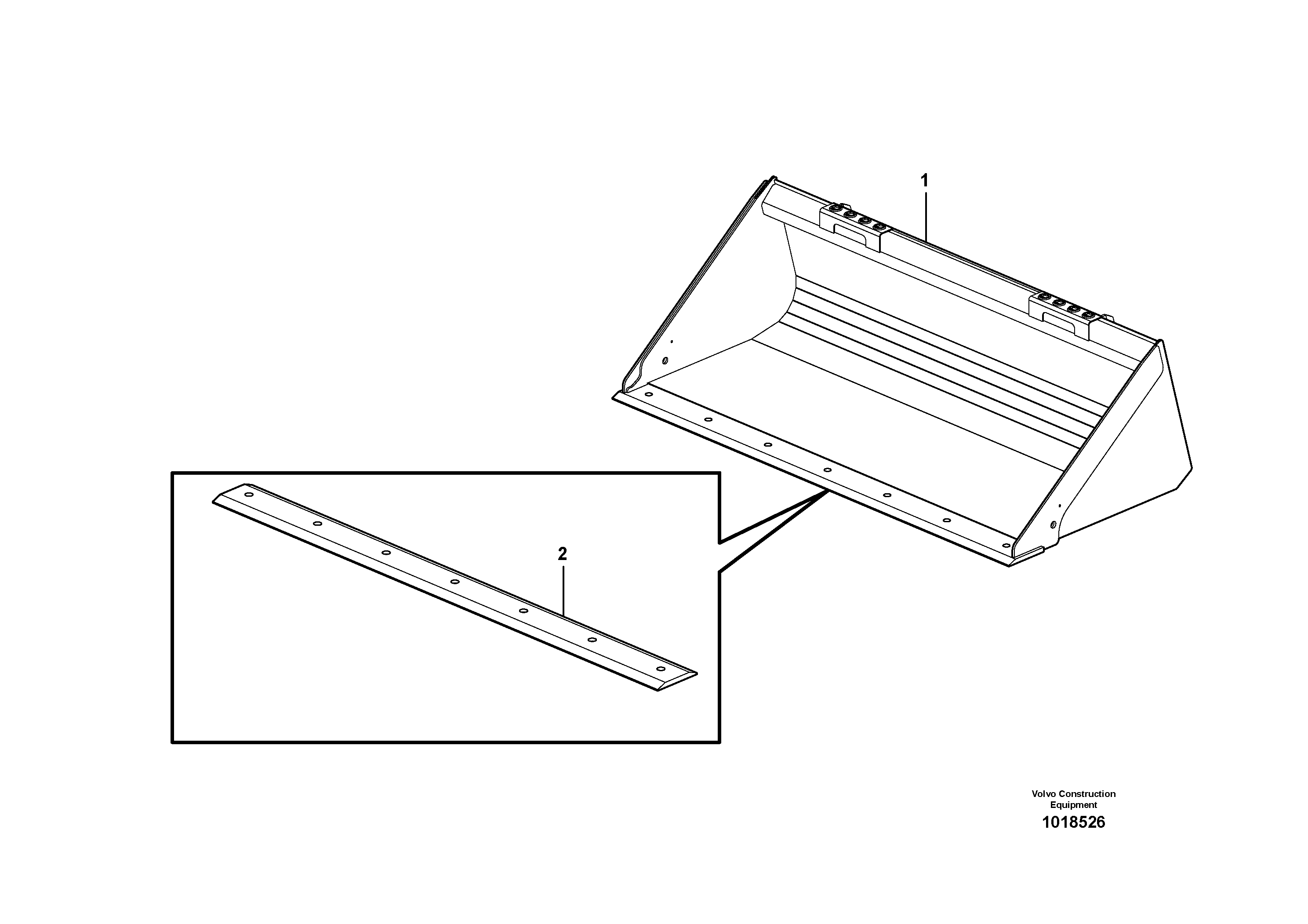 Bucket VOE11852566 VOLVO
