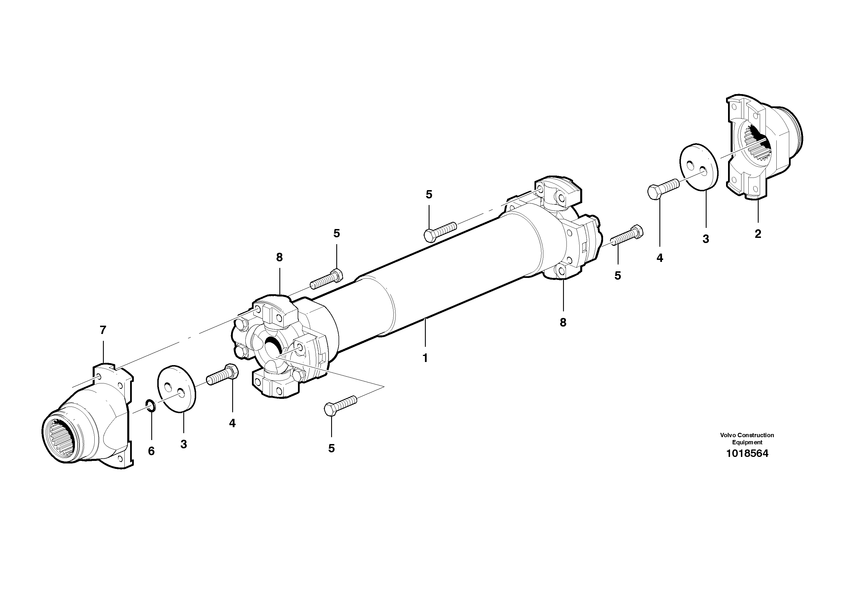 Double Clamp VOE12739534 VOLVO