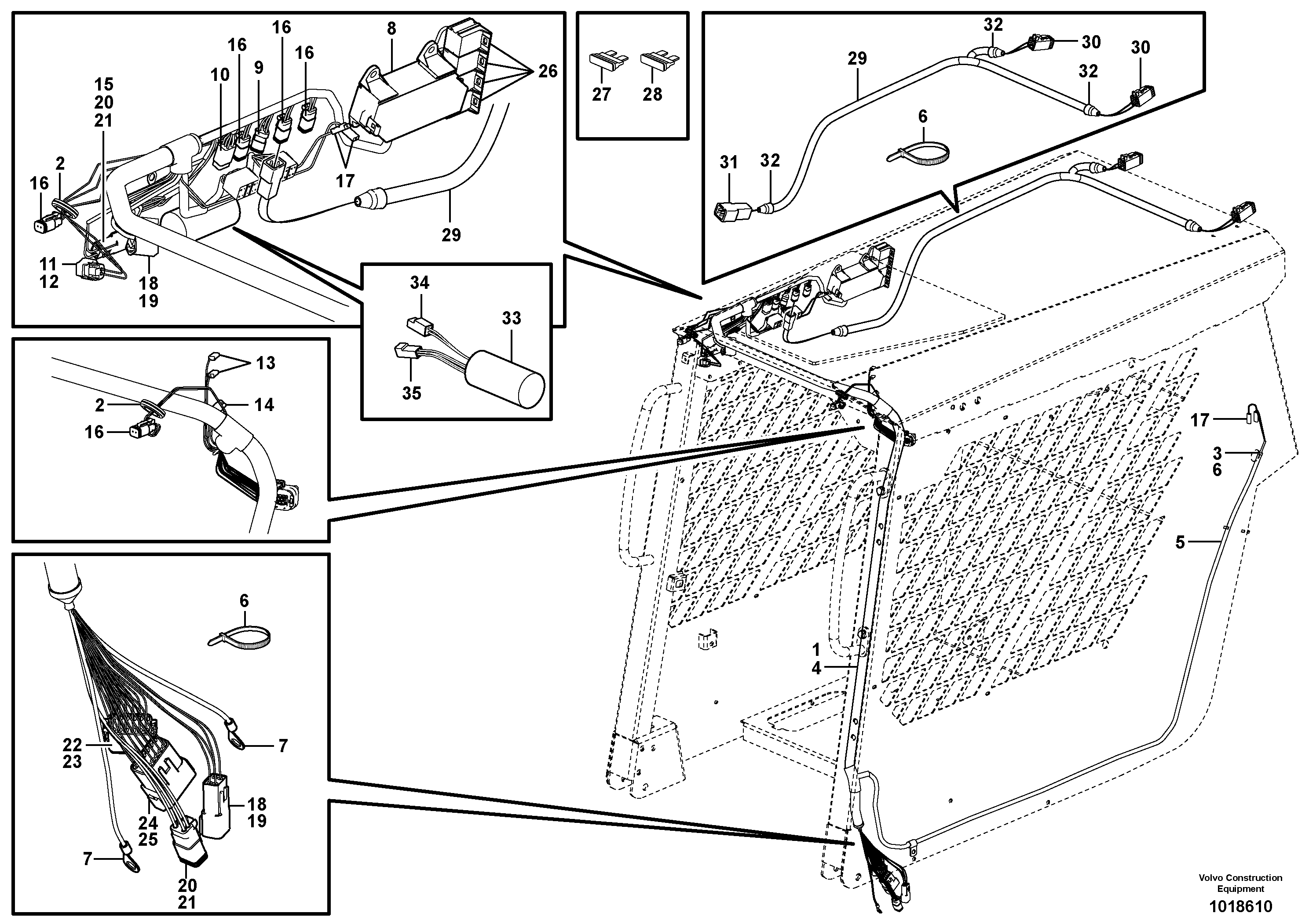 Support Section VOE940336 VOLVO