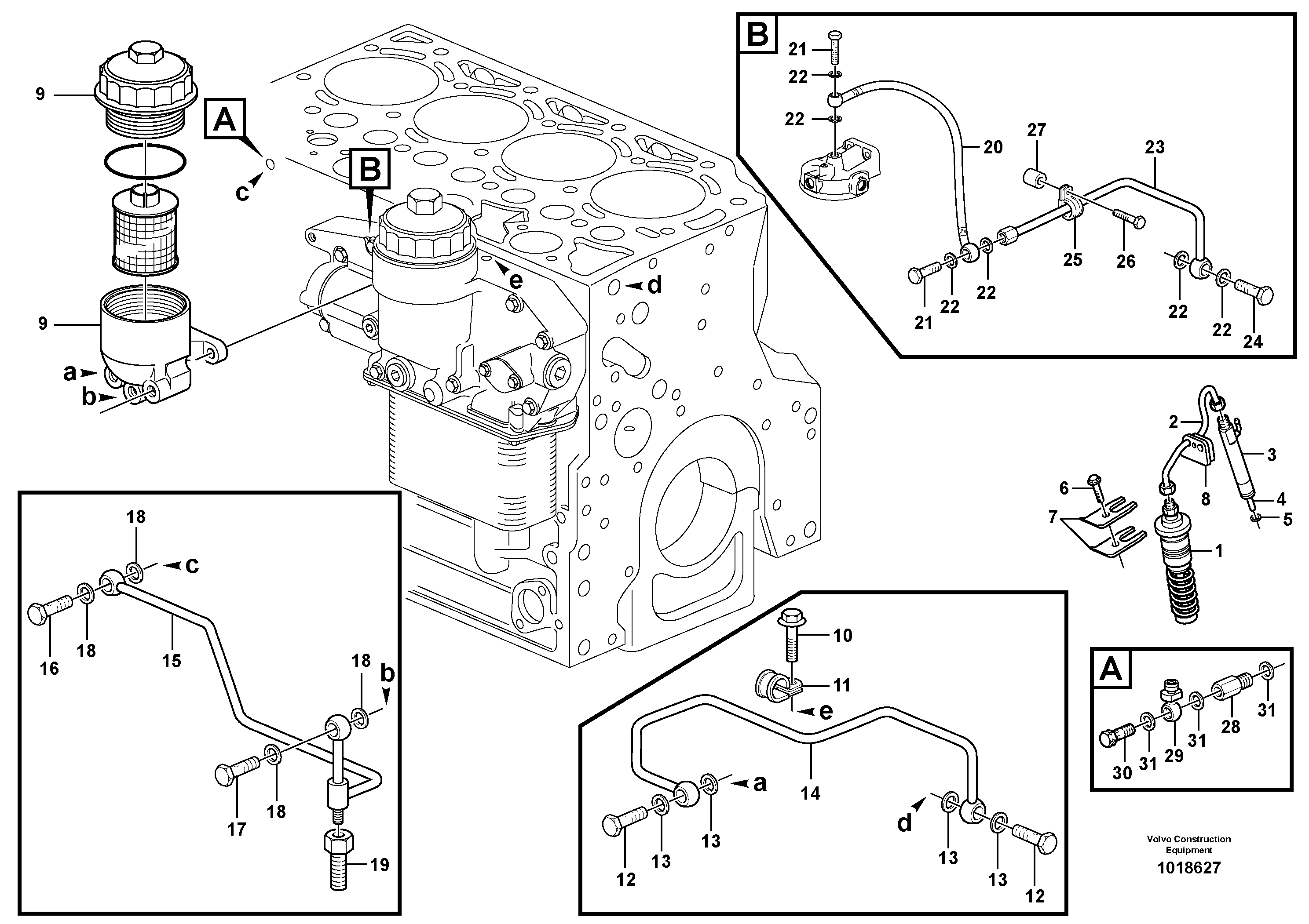 For upper engine part VOE20485256 VOLVO