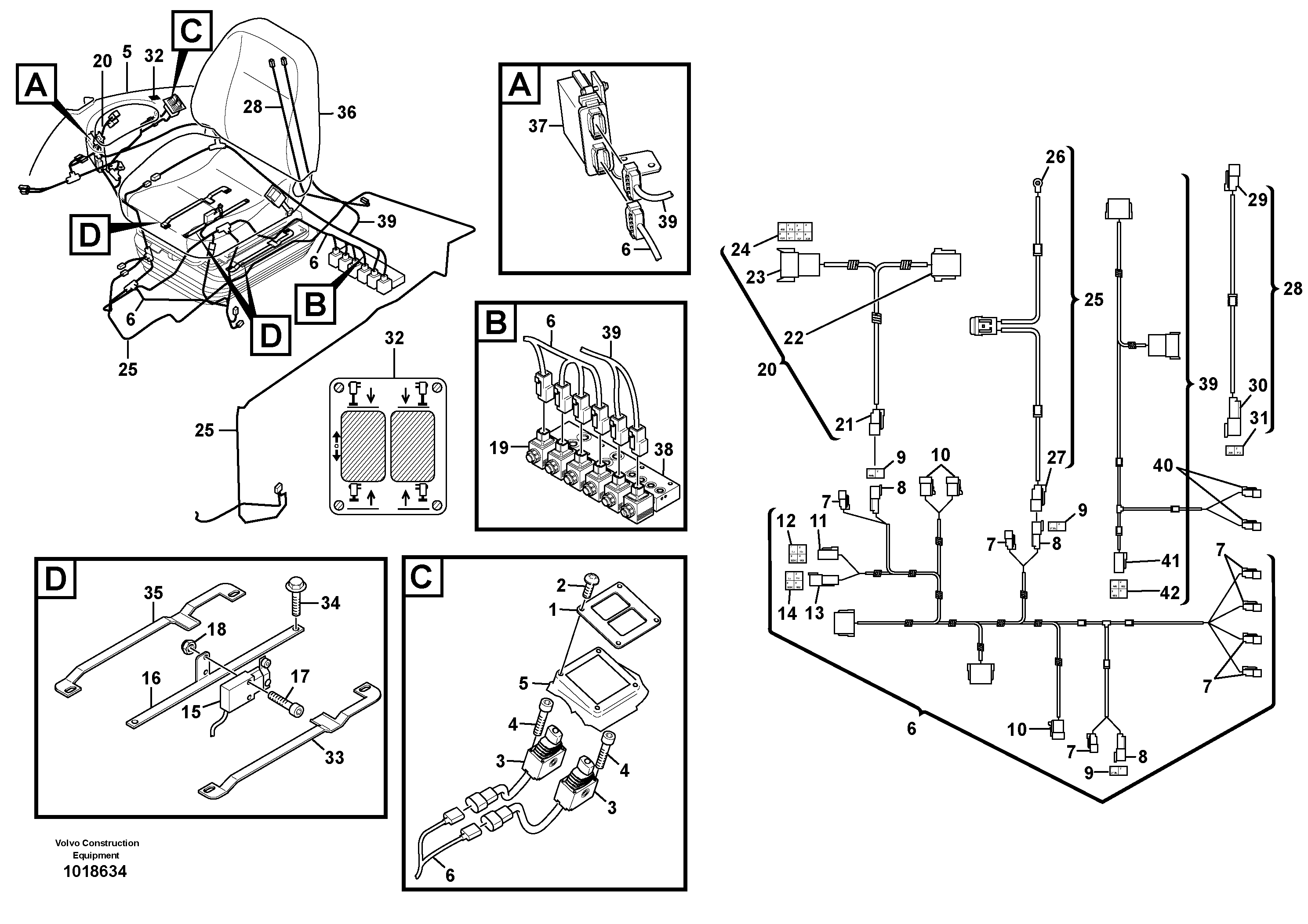 Engine heater VOE982176 VOLVO