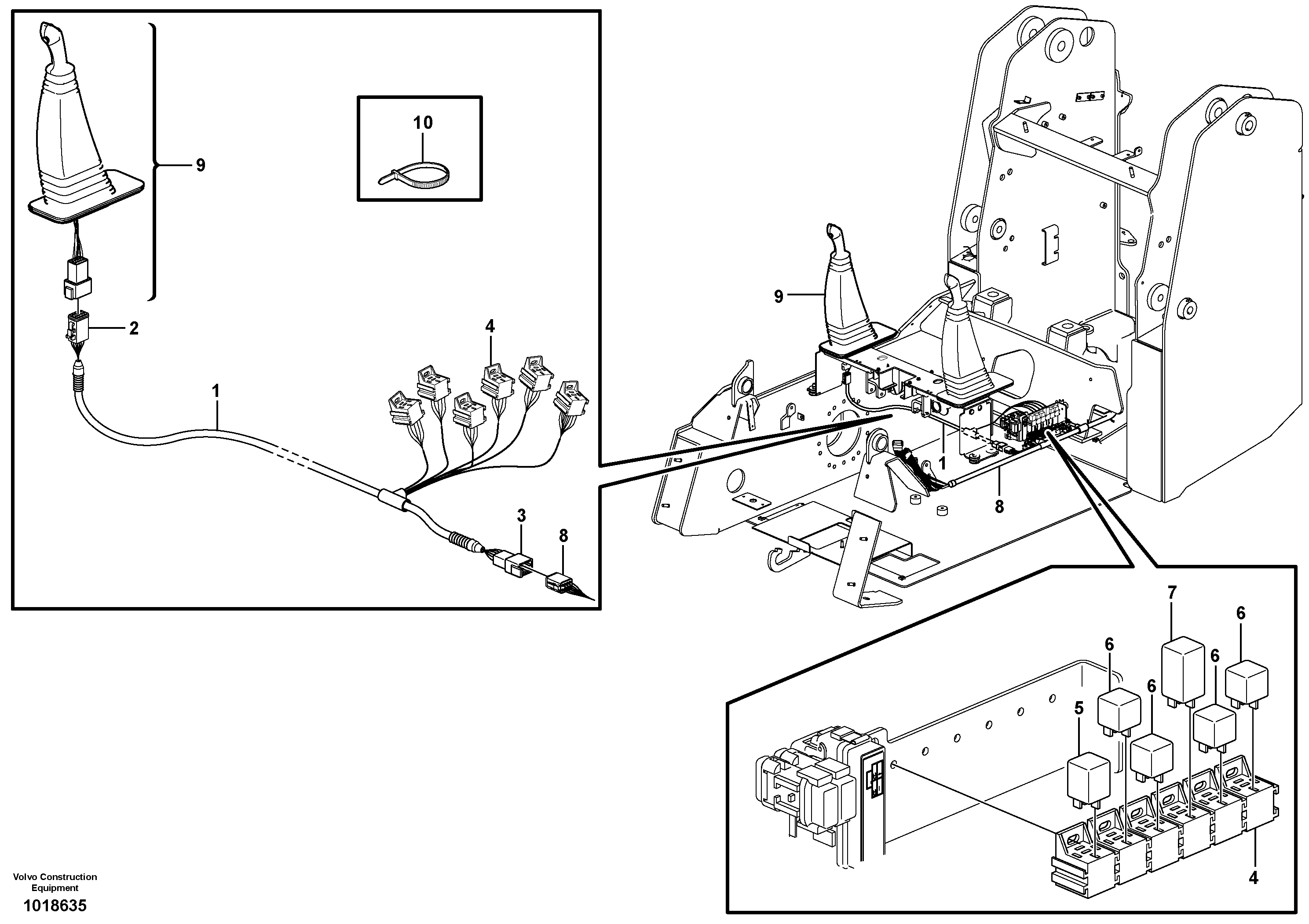 Wiring Harness VOE15629796 VOLVO