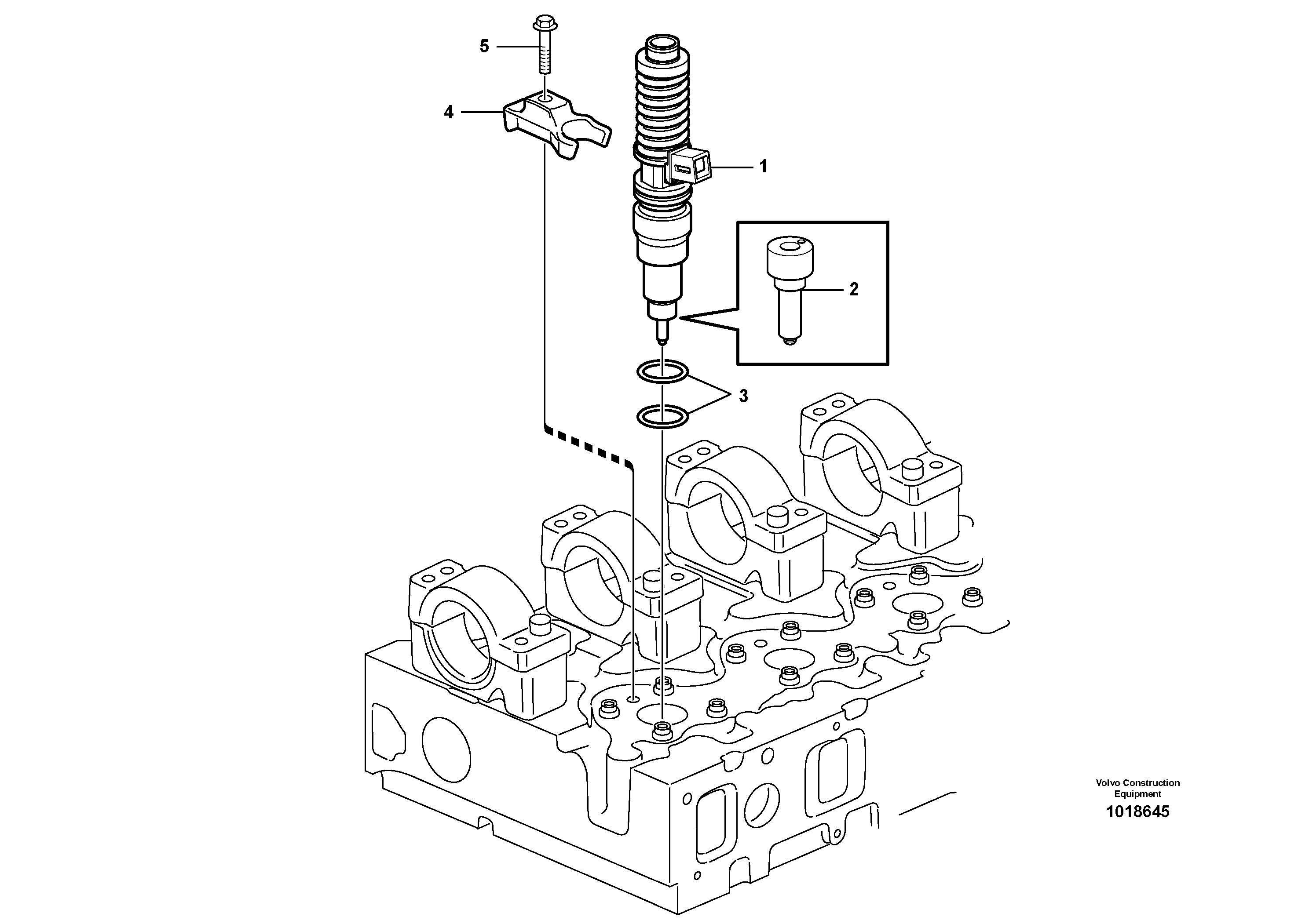 Nozzle VOE20530438 VOLVO