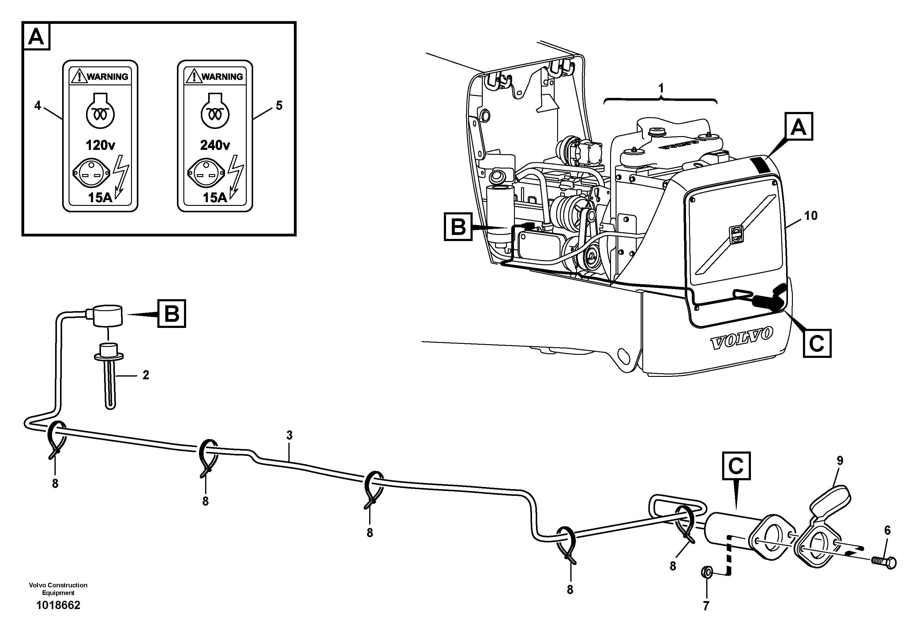 Inlet valve VOE11886629 VOLVO