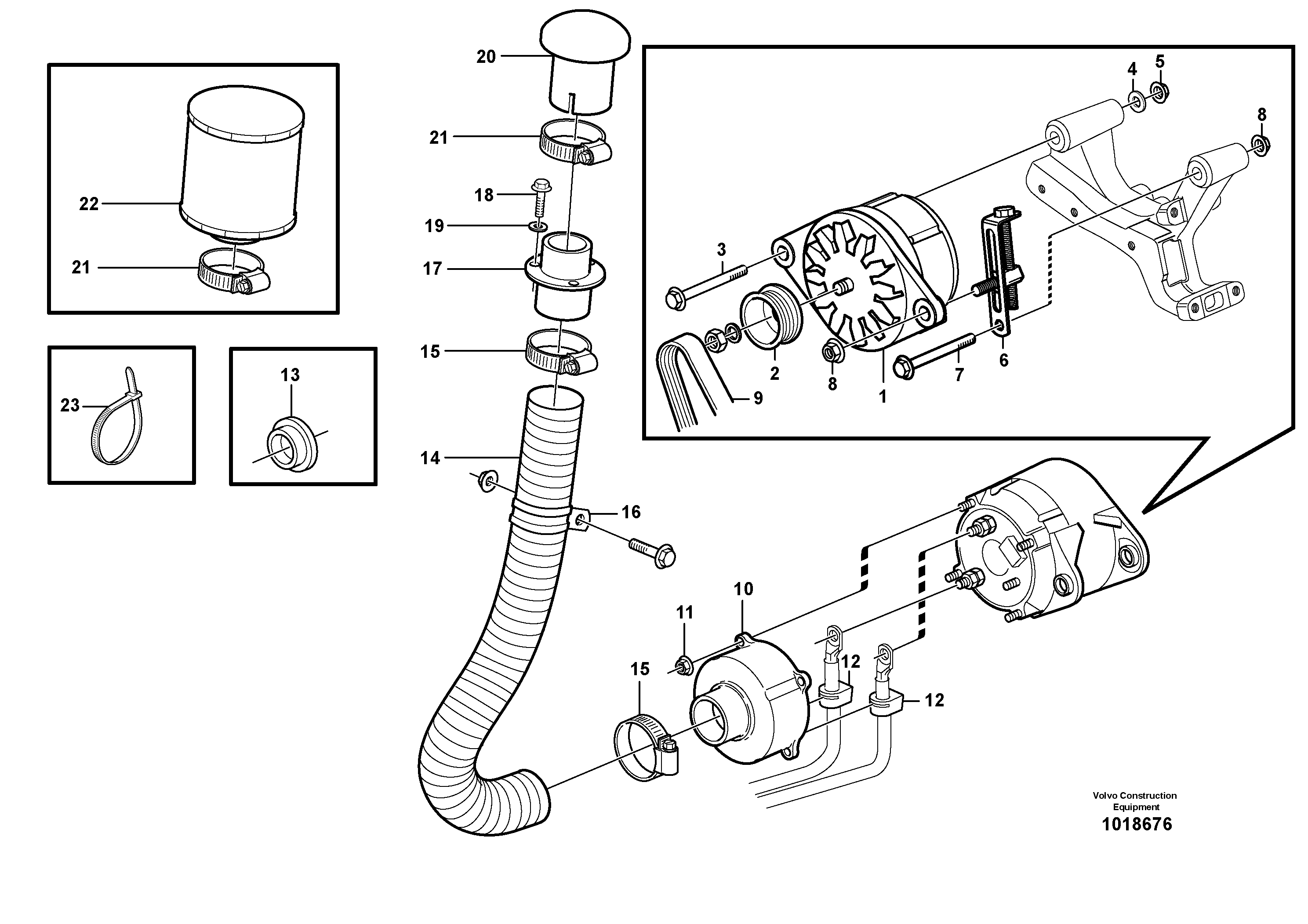 Spacer ring VOE11414560 VOLVO