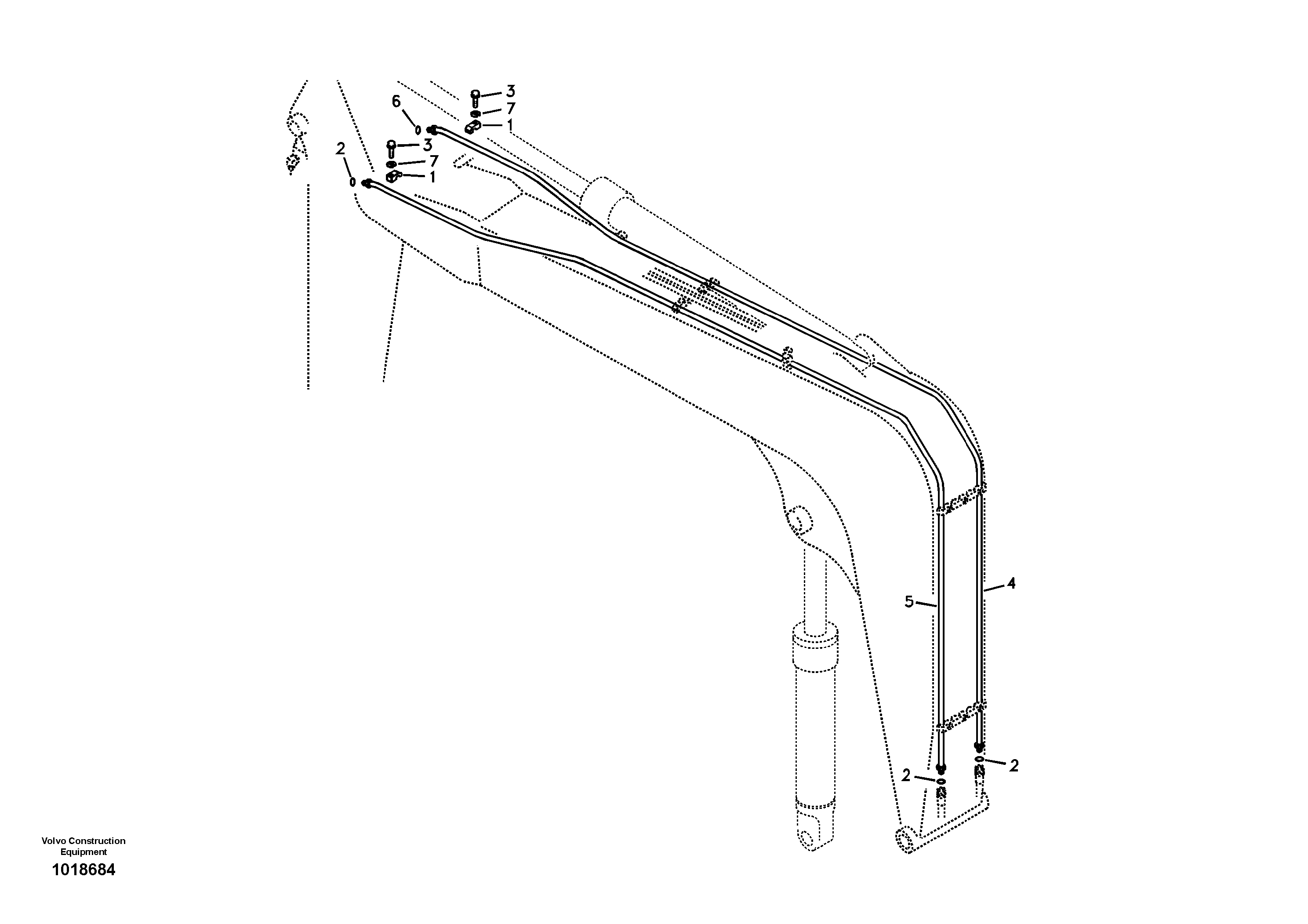 Pipe VOE14538803 VOLVO