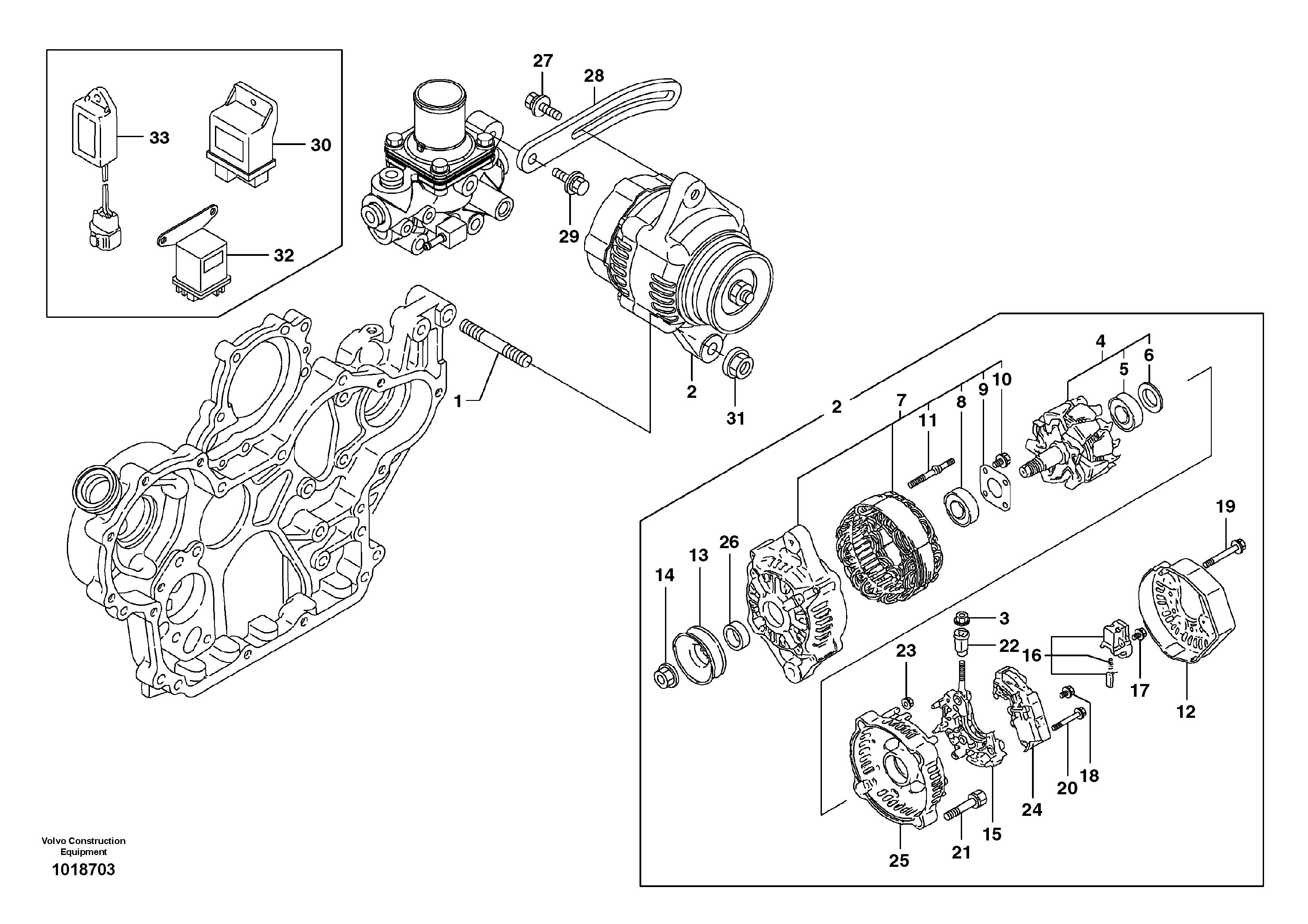Ball Bearing VOE14525403 VOLVO
