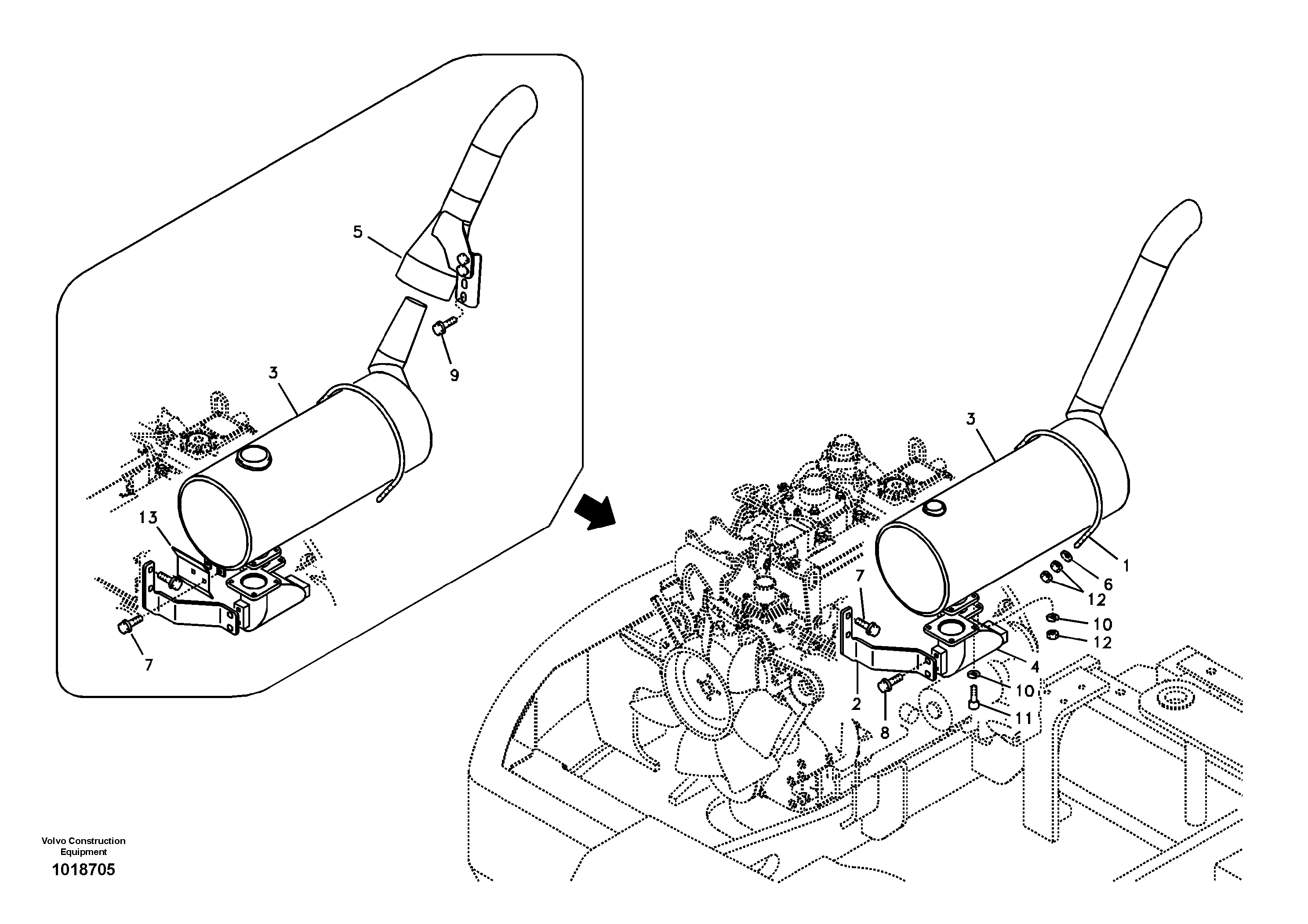 Tach/spdom VOE14525595 VOLVO
