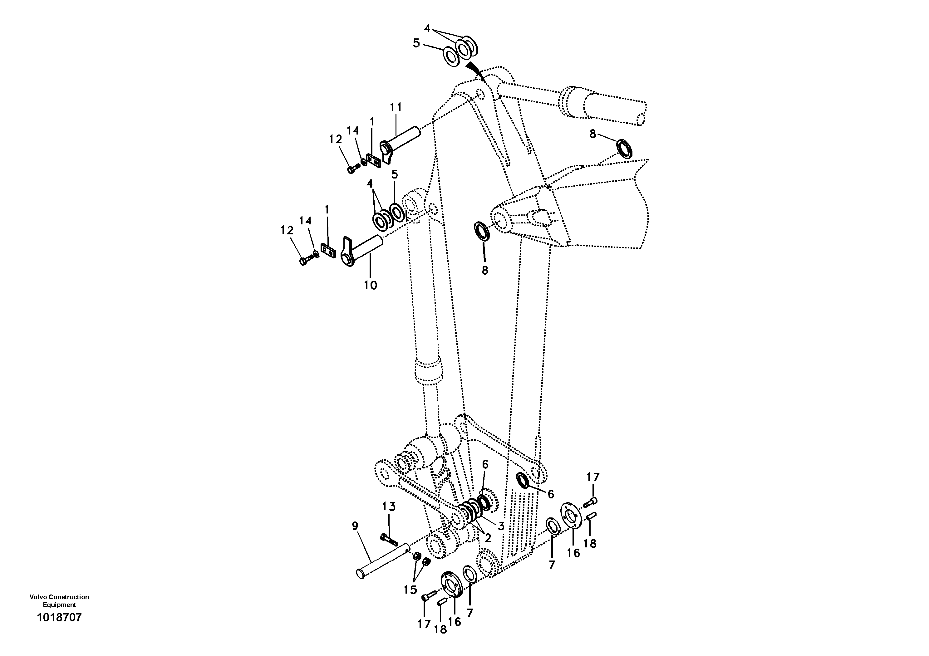 Swg Lk Cylinder RM/VOE14551592 VOLVO