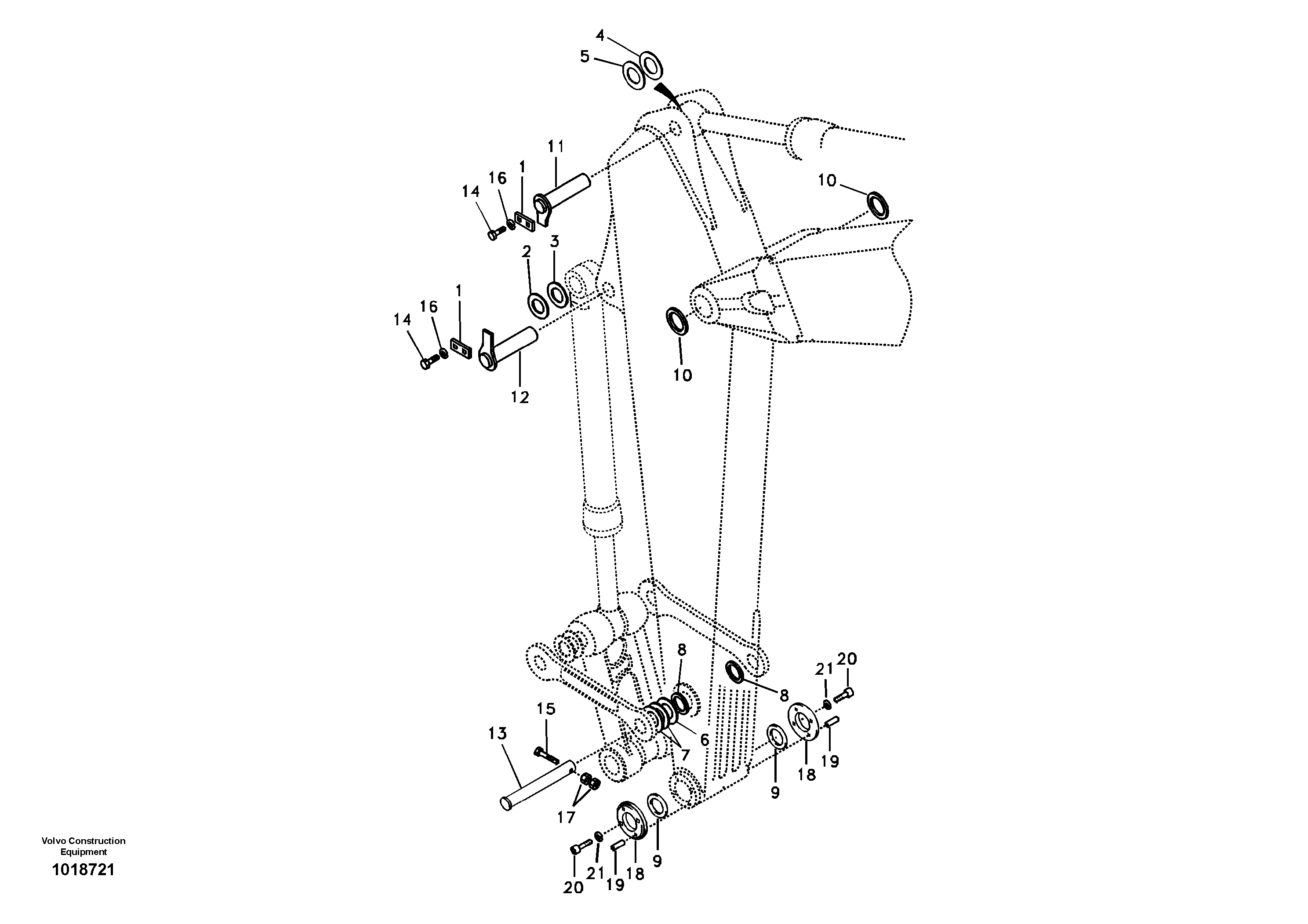 Swg Lk Cylinder VOE14511754 VOLVO