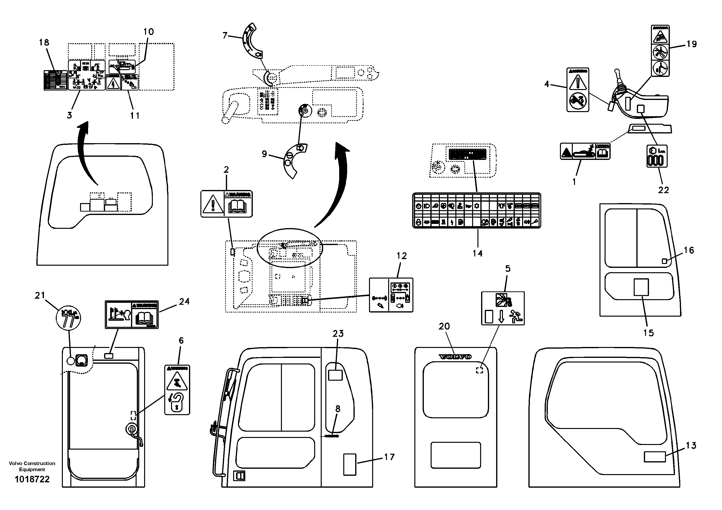 Decal VOE14880296 VOLVO