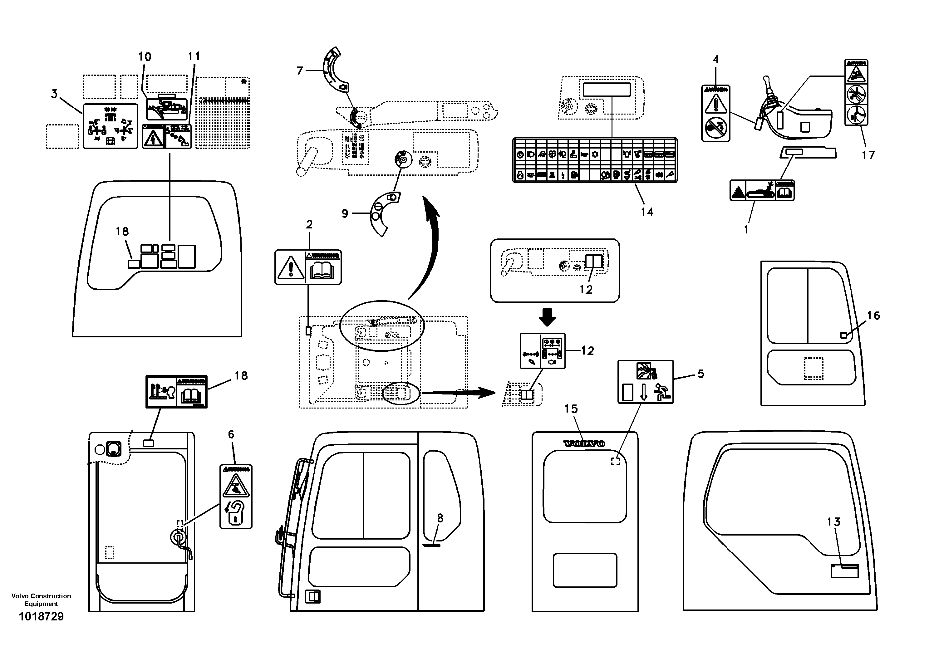Decal RM/VOE14513261 VOLVO