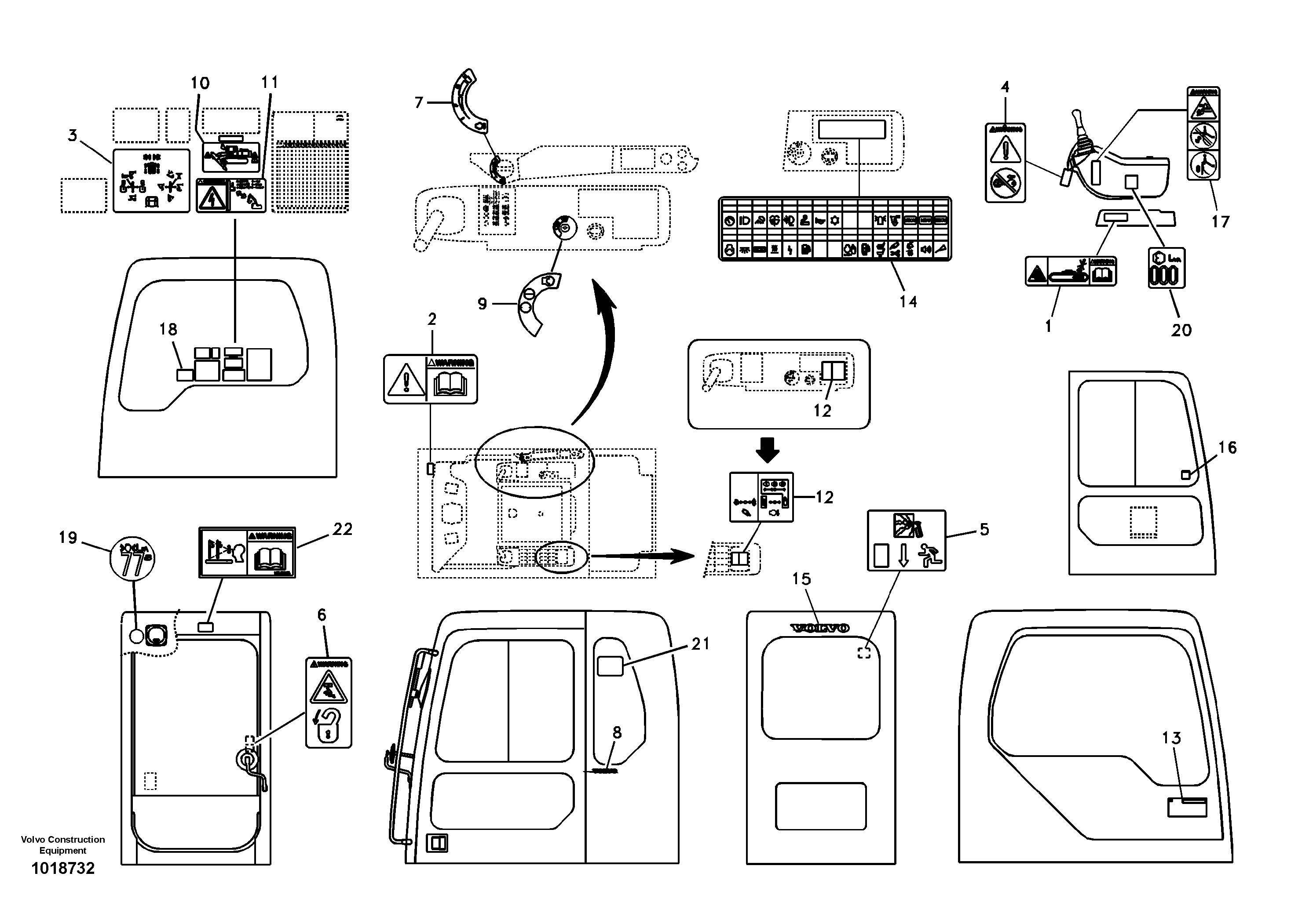 Decal VOE14880290 VOLVO