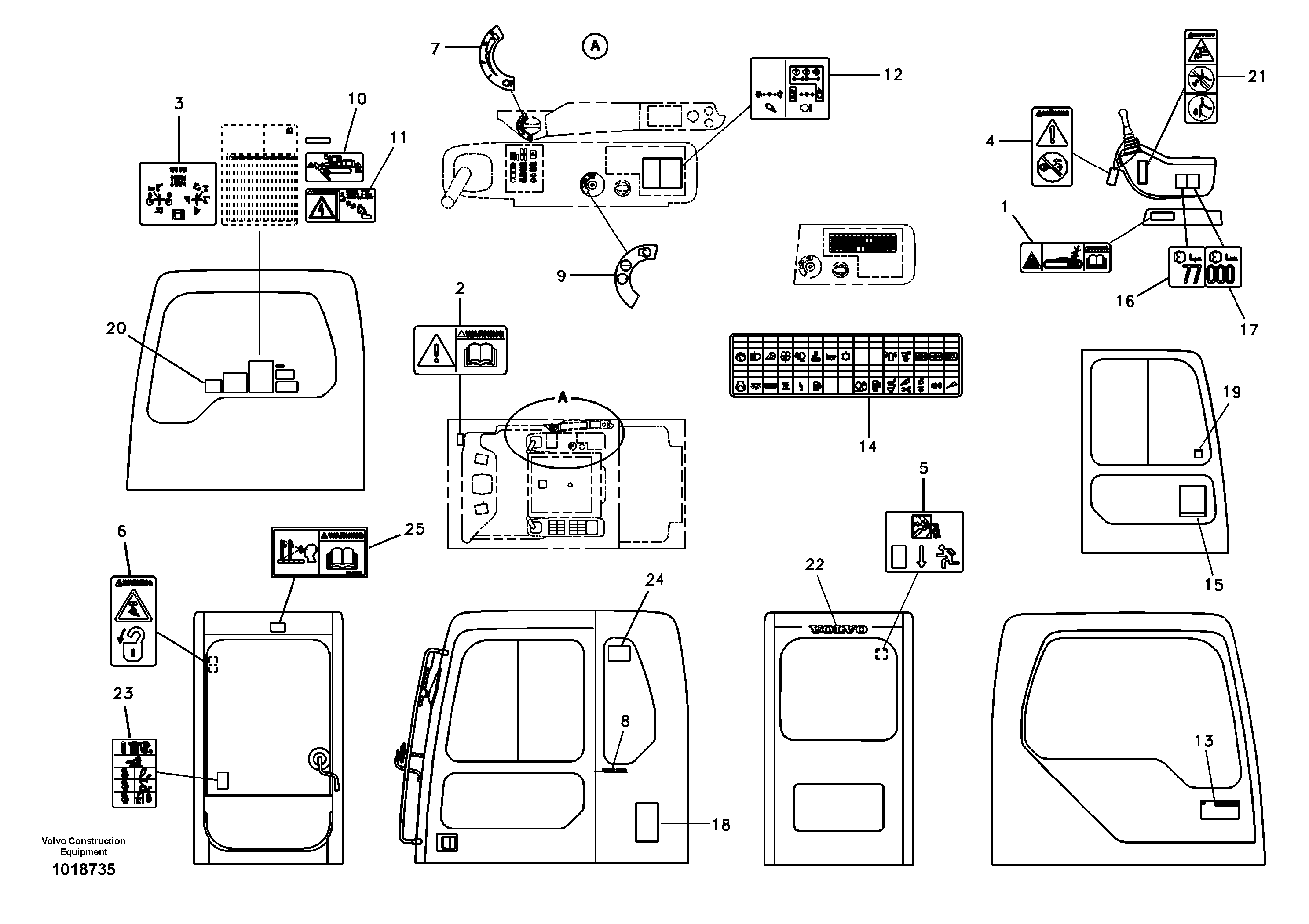 Decal VOE14880205 VOLVO